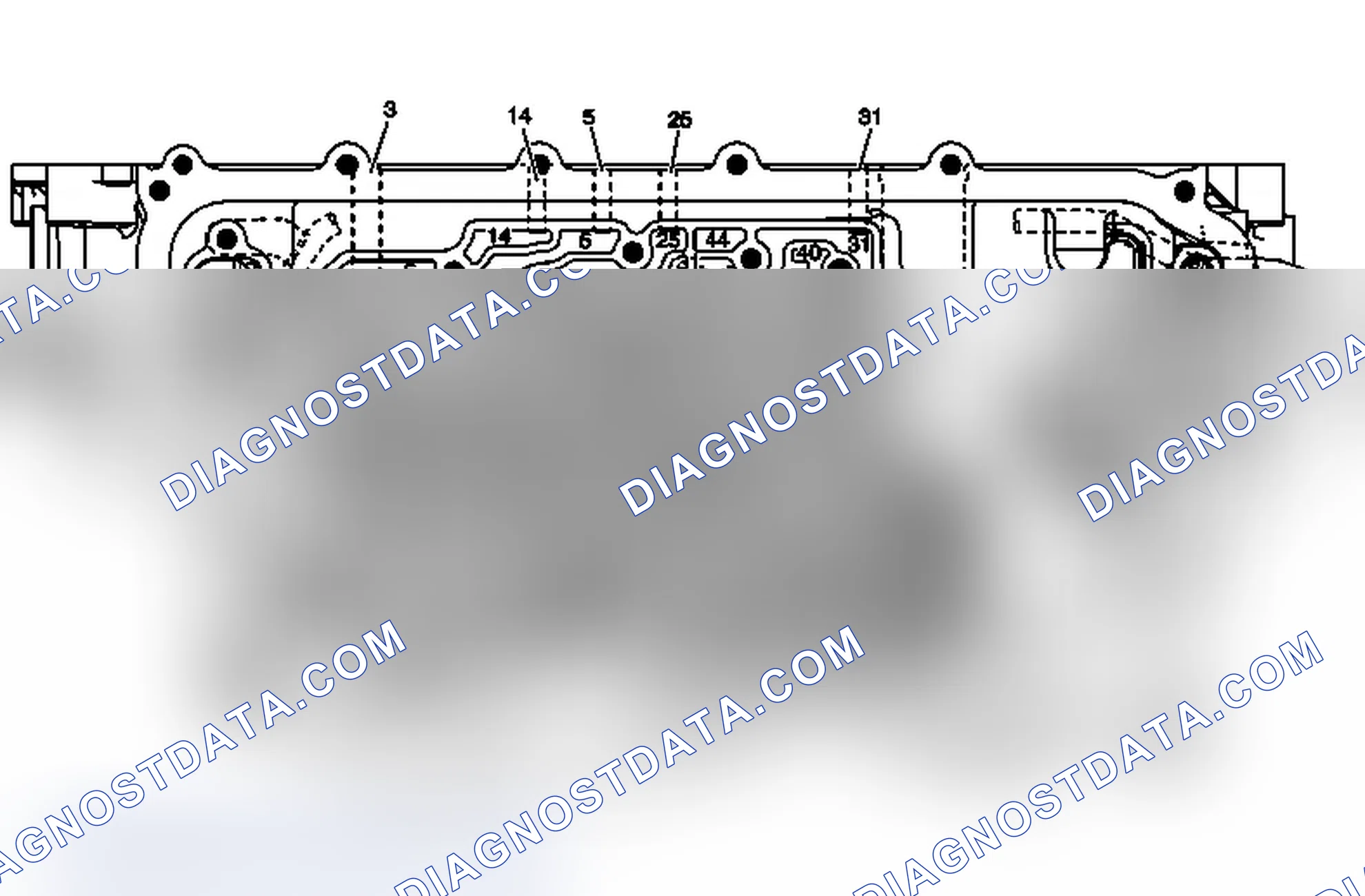 Scheme 31: Case- Control Valve Body Side