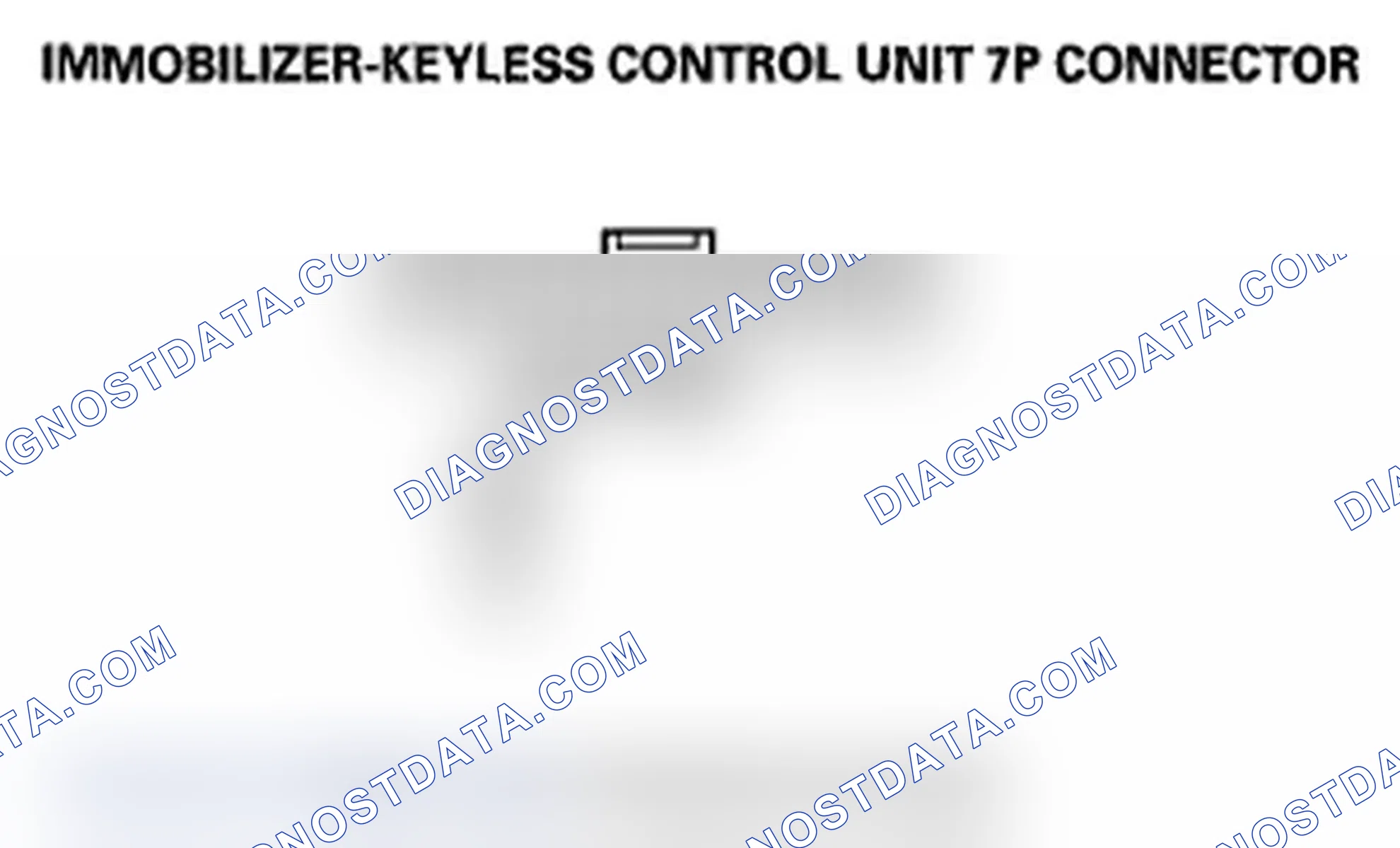 Scheme 6: Immobilizer indicator blinks