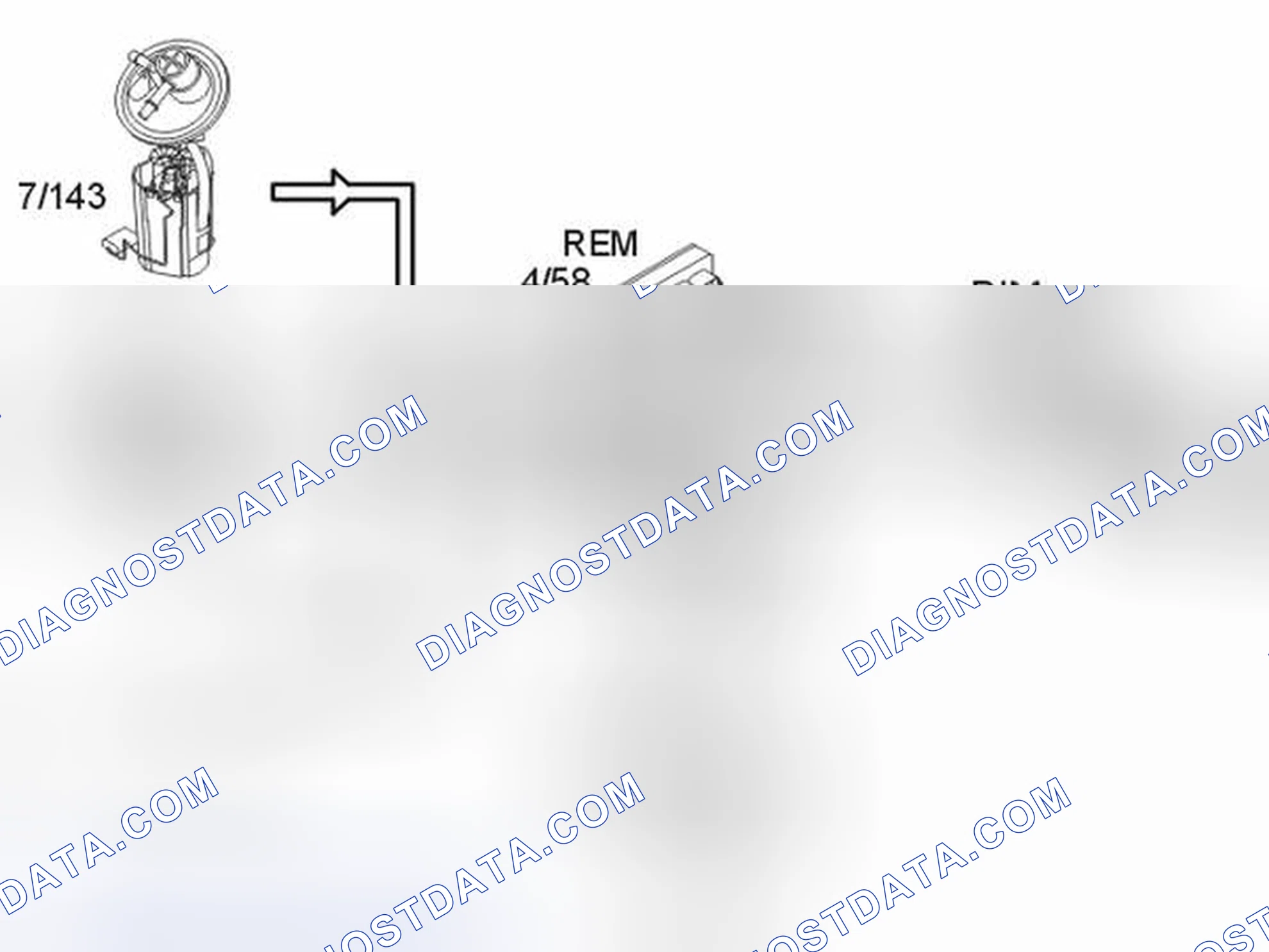 Scheme 639: Fuel level (Bi-fuel)