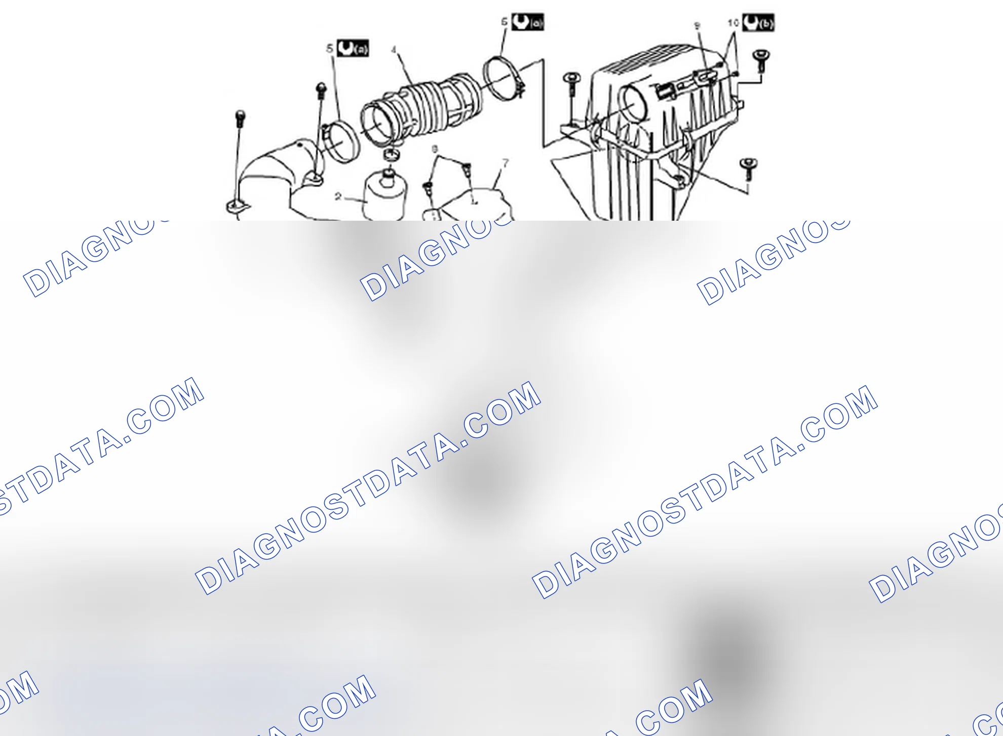 Scheme 18: AIR INTAKE SYSTEM COMPONENTS