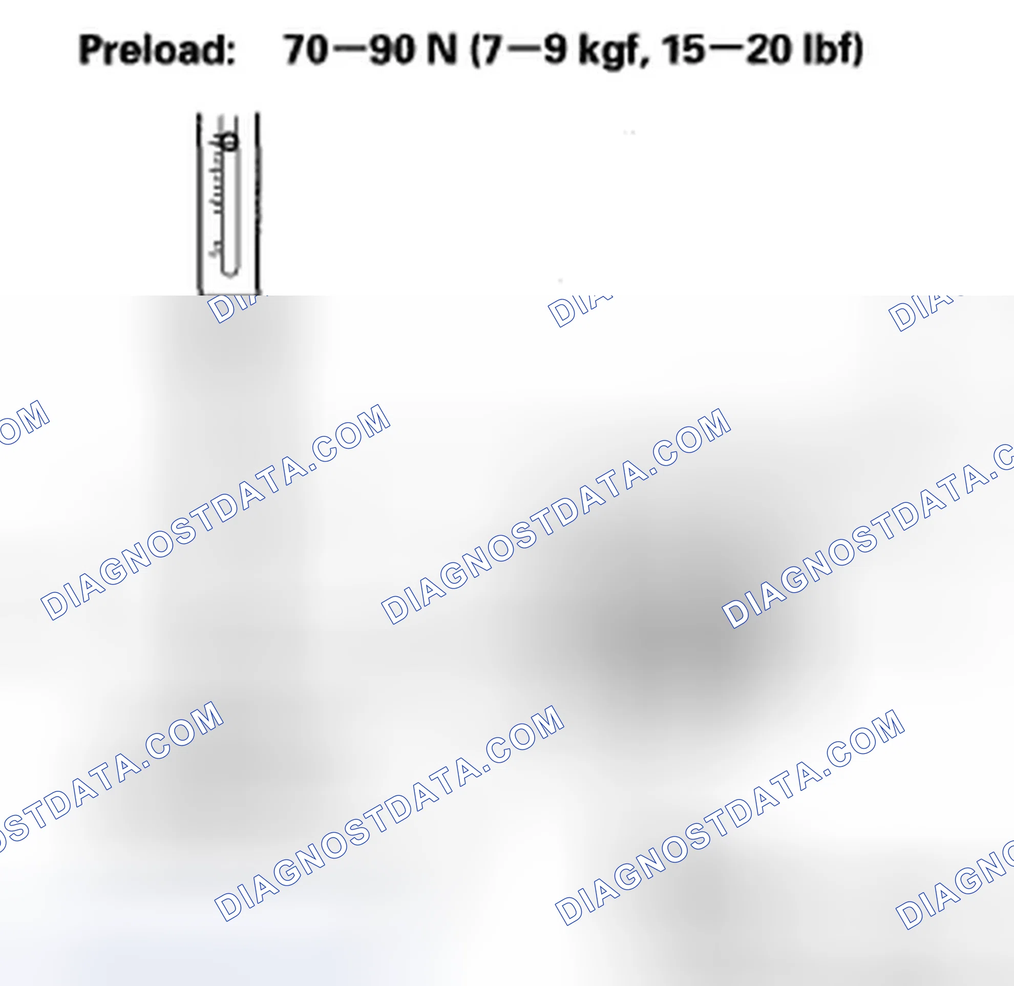 Scheme 132: Lock Lever Preload Inspection/Adjustment