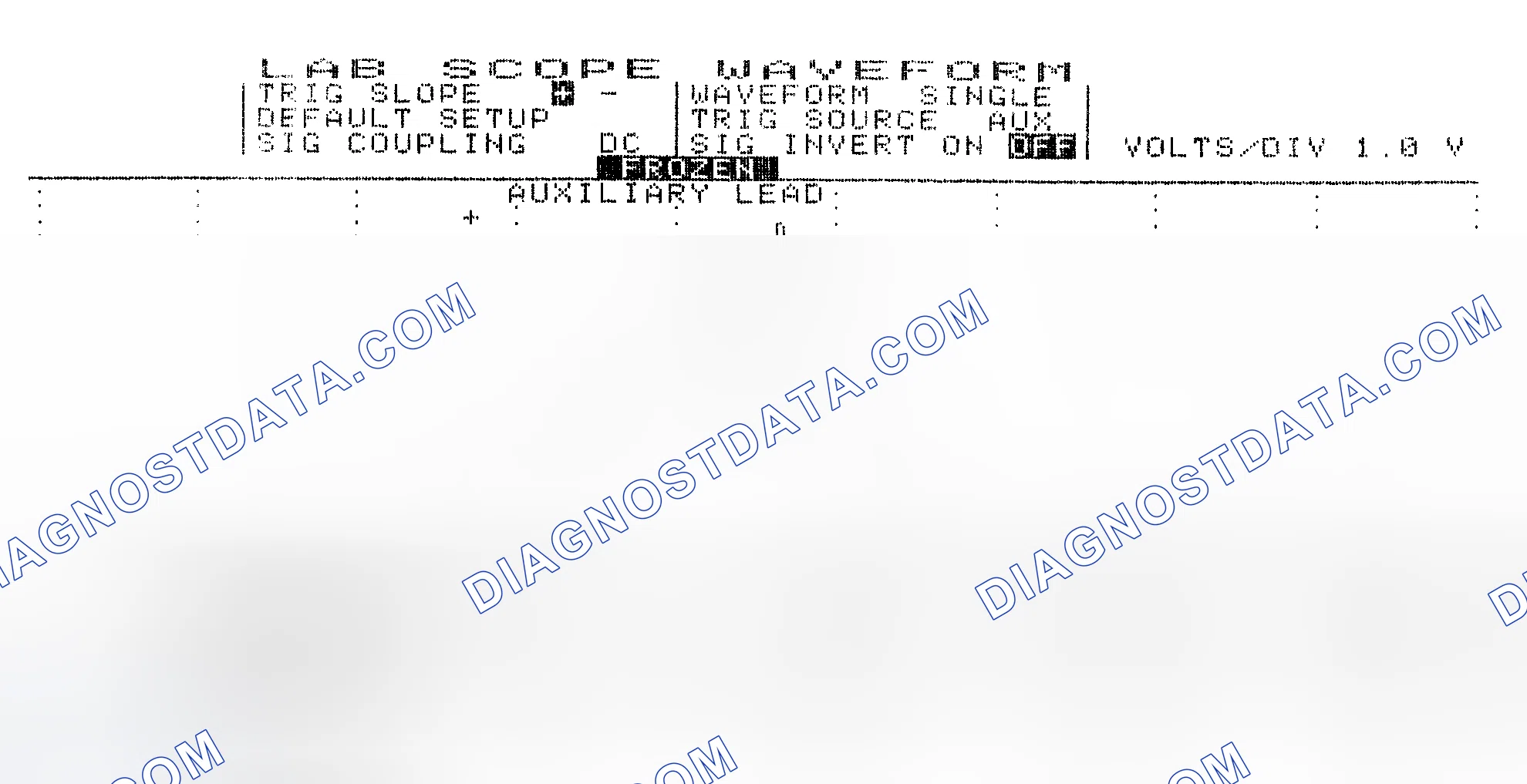 Scheme 19: Single Injector w/Excessive Current Flow - Current Pattern