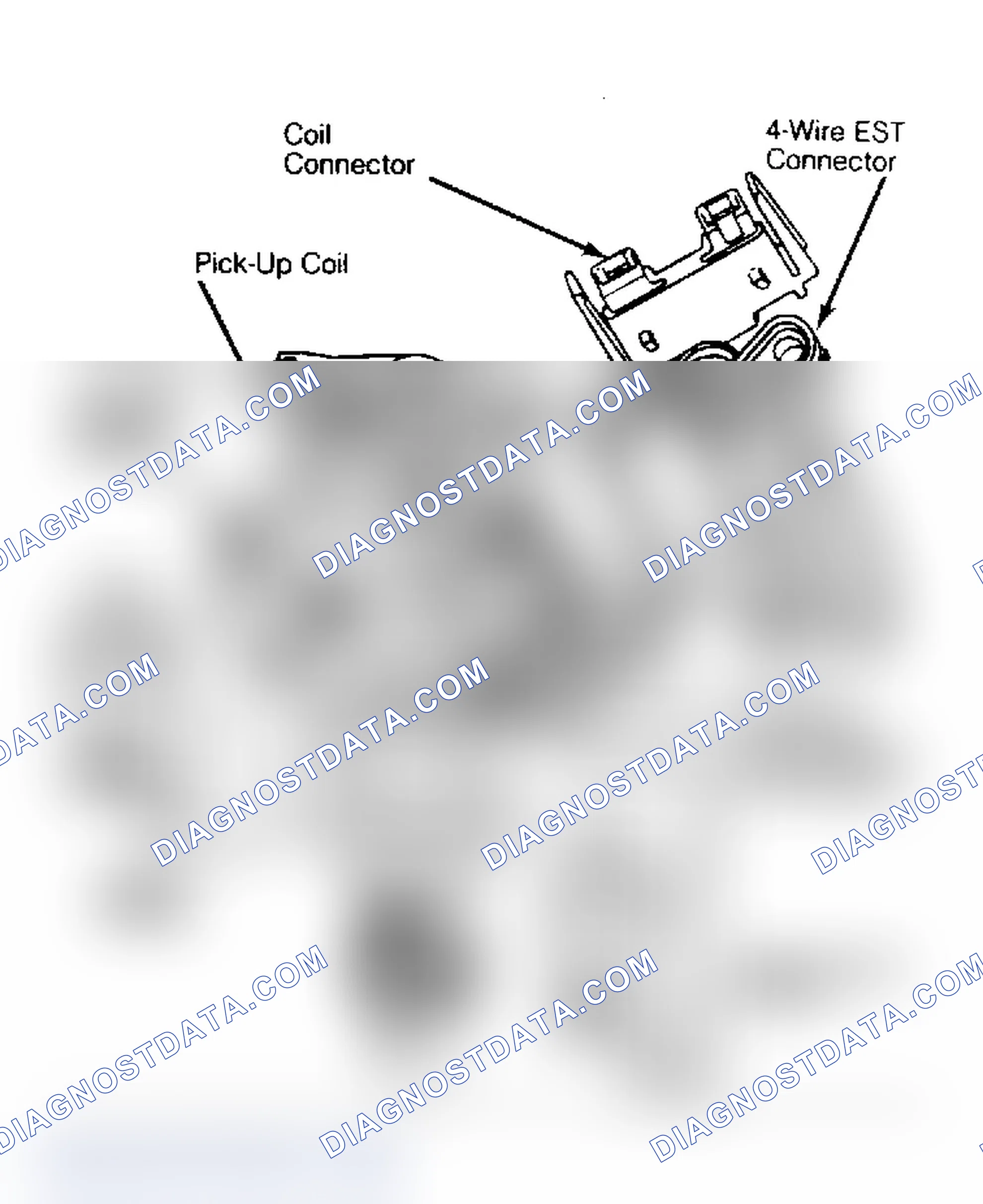 Scheme 11: Checking Distributor Pick-Up Coil Integral mounted ignition coil is shown.