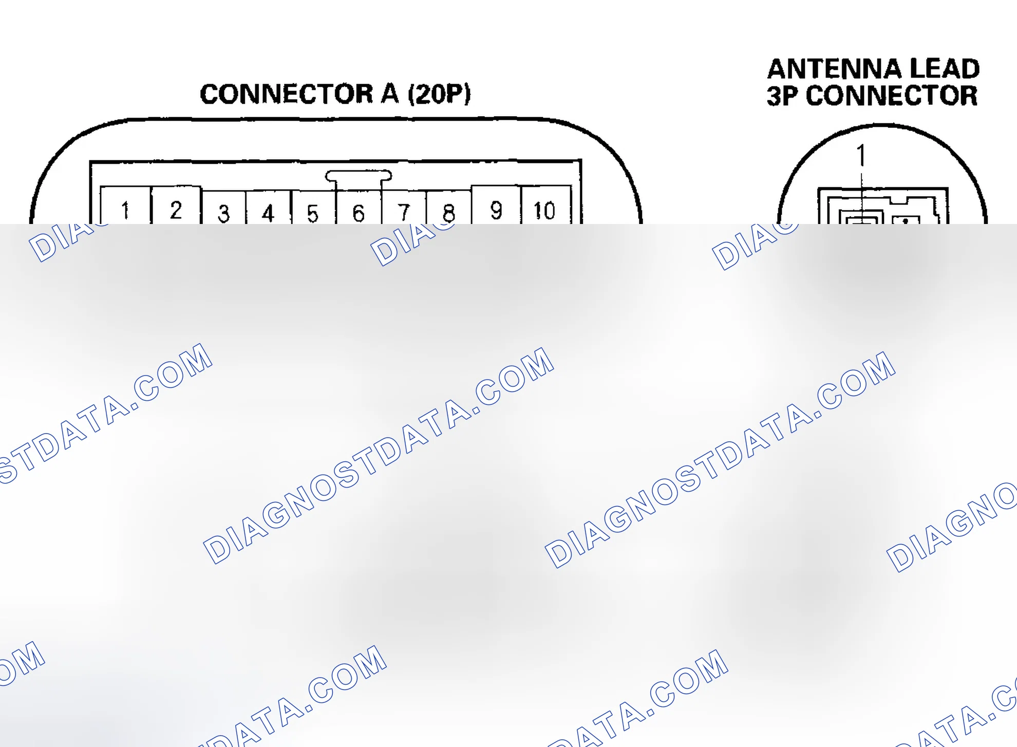 Scheme 34: Without navigation/Without rear entertainment system/1CD type