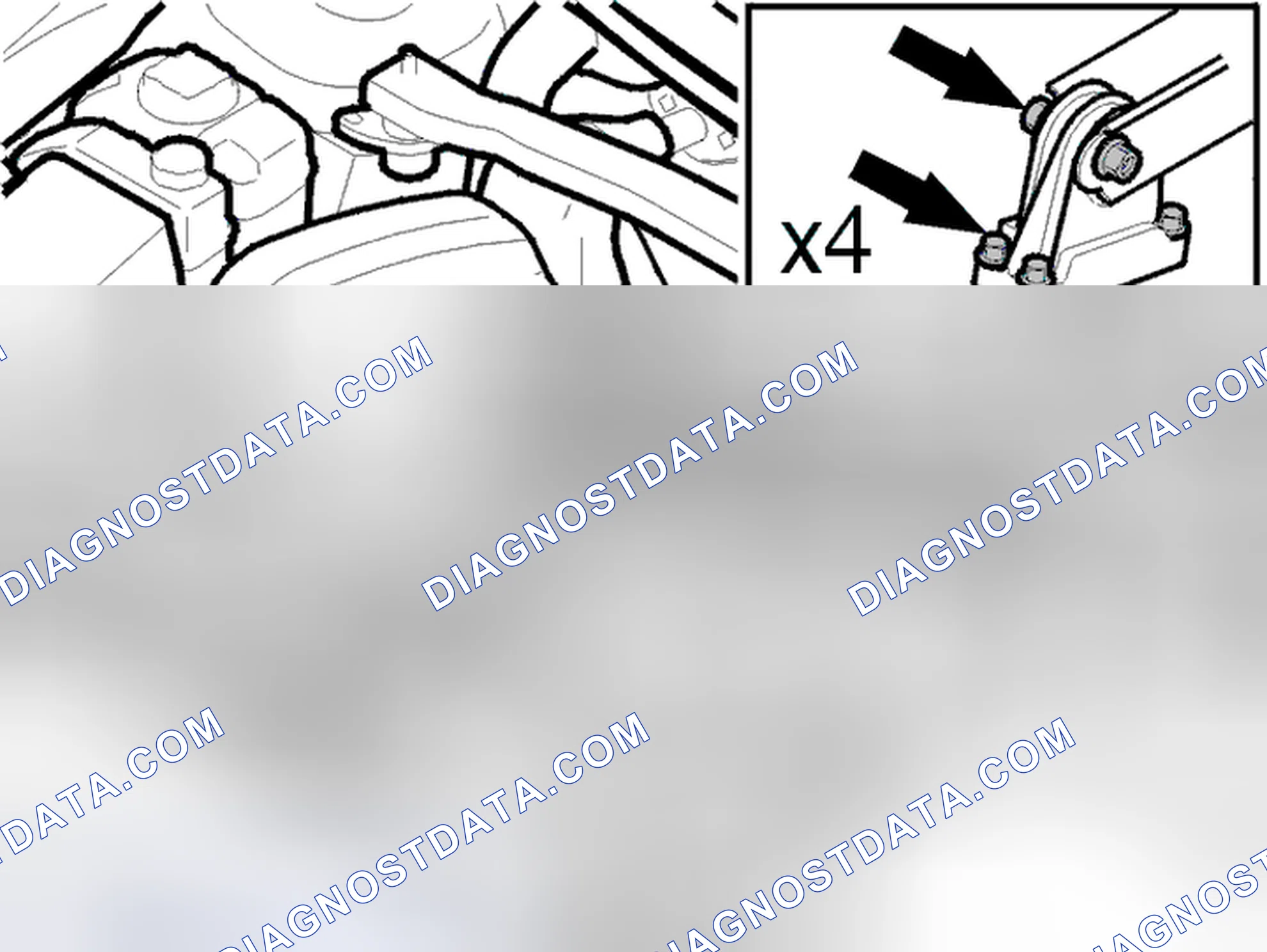 Scheme 65: Removing the torque bracket