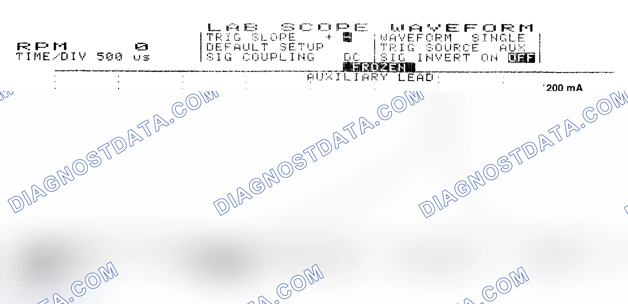 Scheme 17: Single Injector w/Normal Current Flow - Current Pattern
