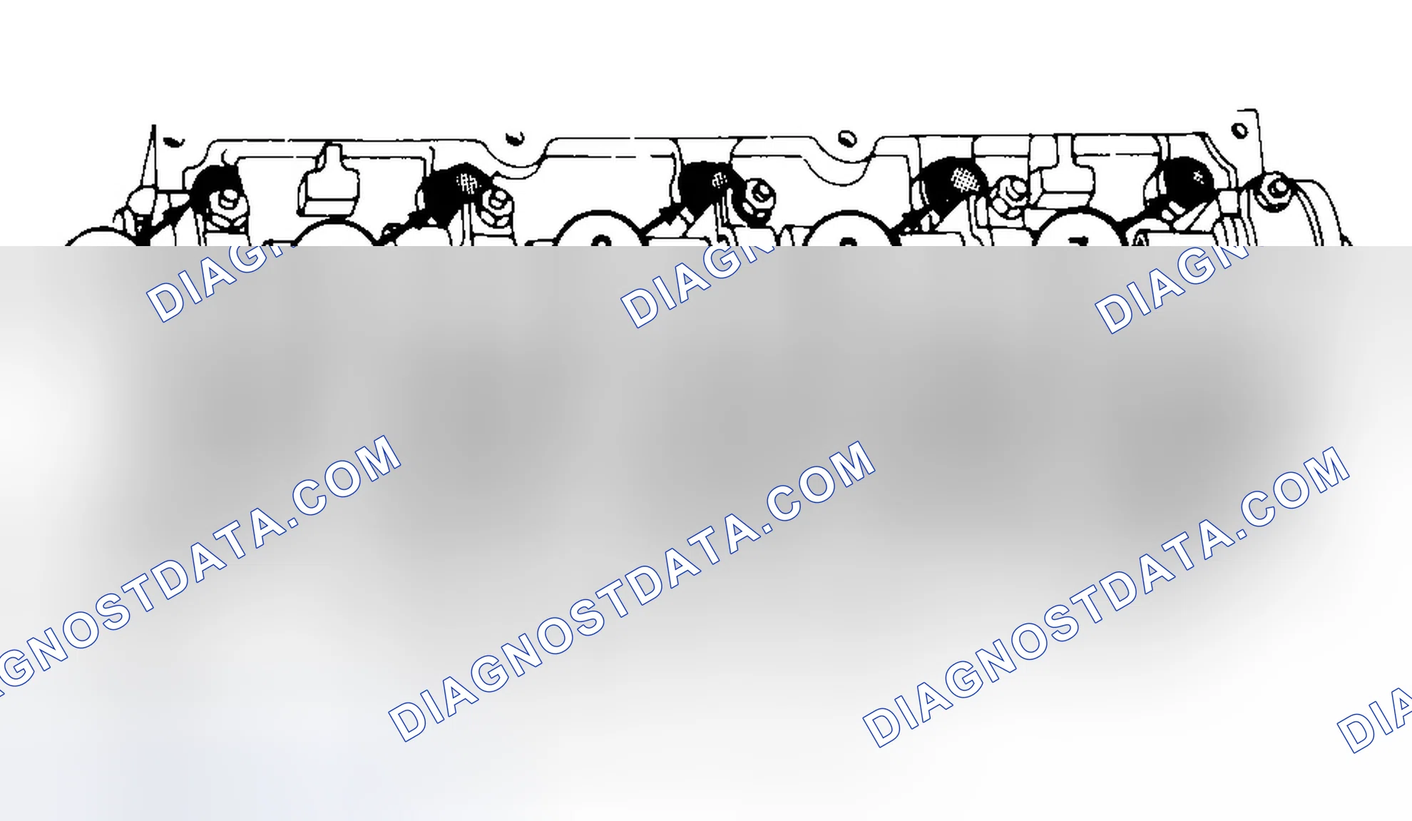 Scheme 7: Typical Cylinder Head Tightening or Loosening Sequence