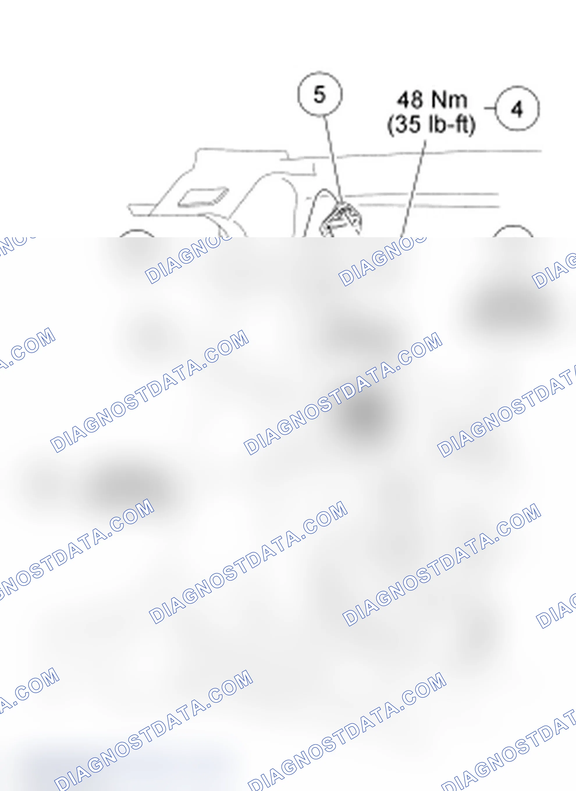 Scheme 6: Safety Belt Retractor - Third Row, Outboard, Taurus X