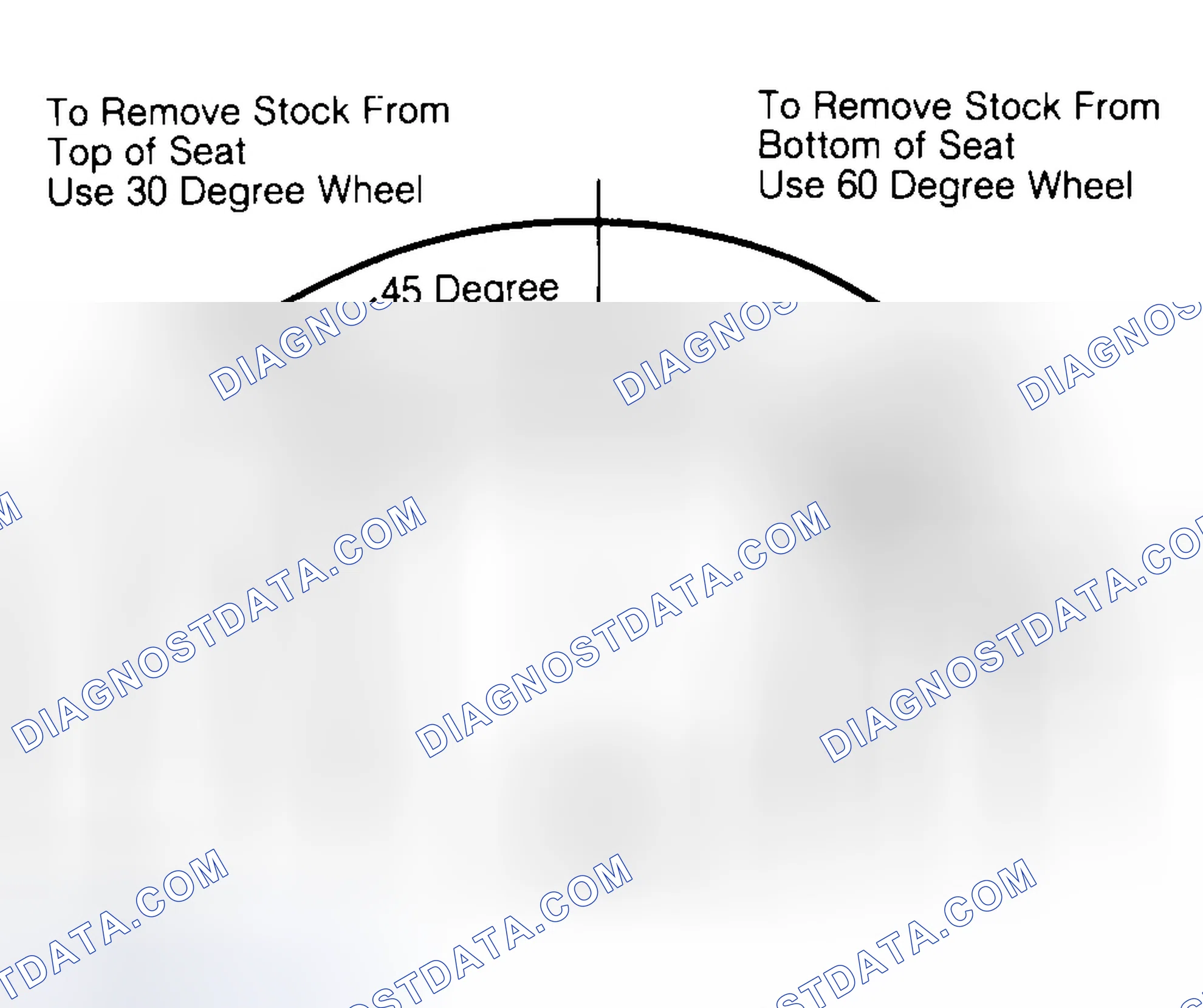 Scheme 19: Adjusting Valve Seat Width