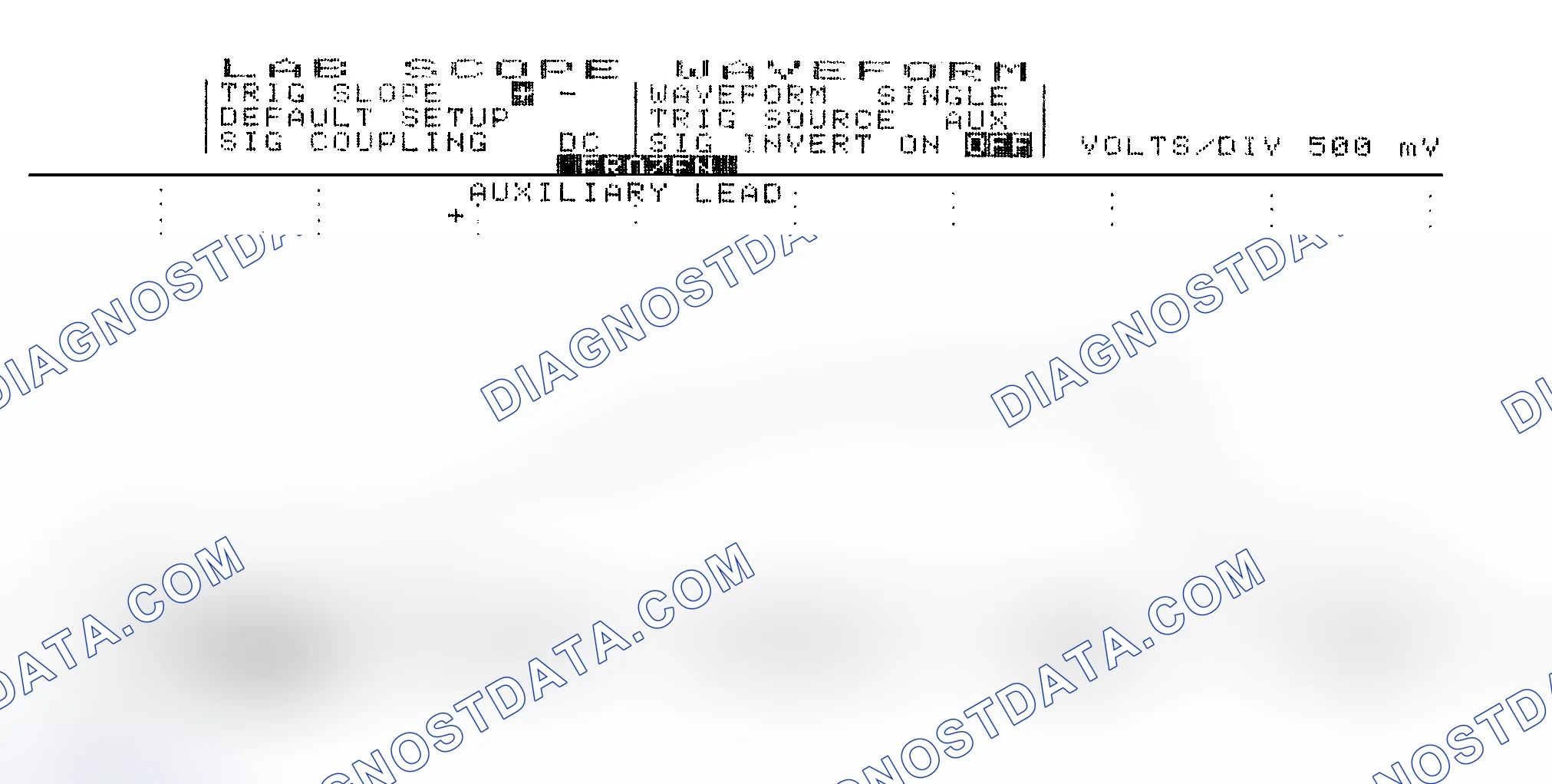 Scheme 14: Single Injector w/Excessive Current Flow - Current Pattern