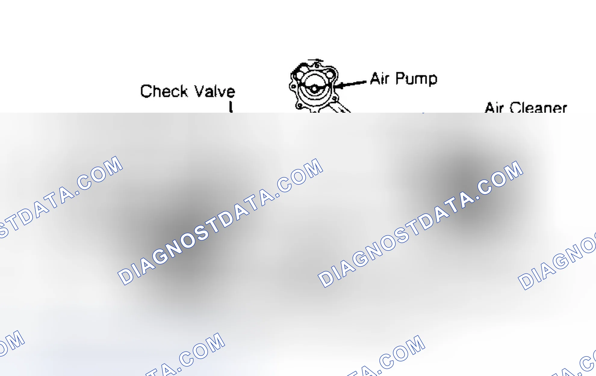Scheme 148: Check Valve (Amigo, Pickup & Rodeo 2.6L)
