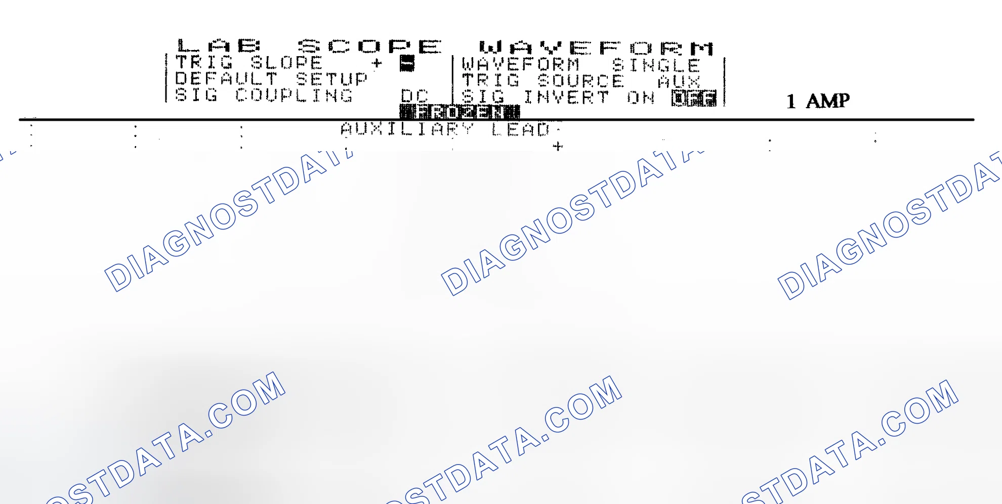 Scheme 20: Single Injector w/Normal Current Flow - Current Pattern