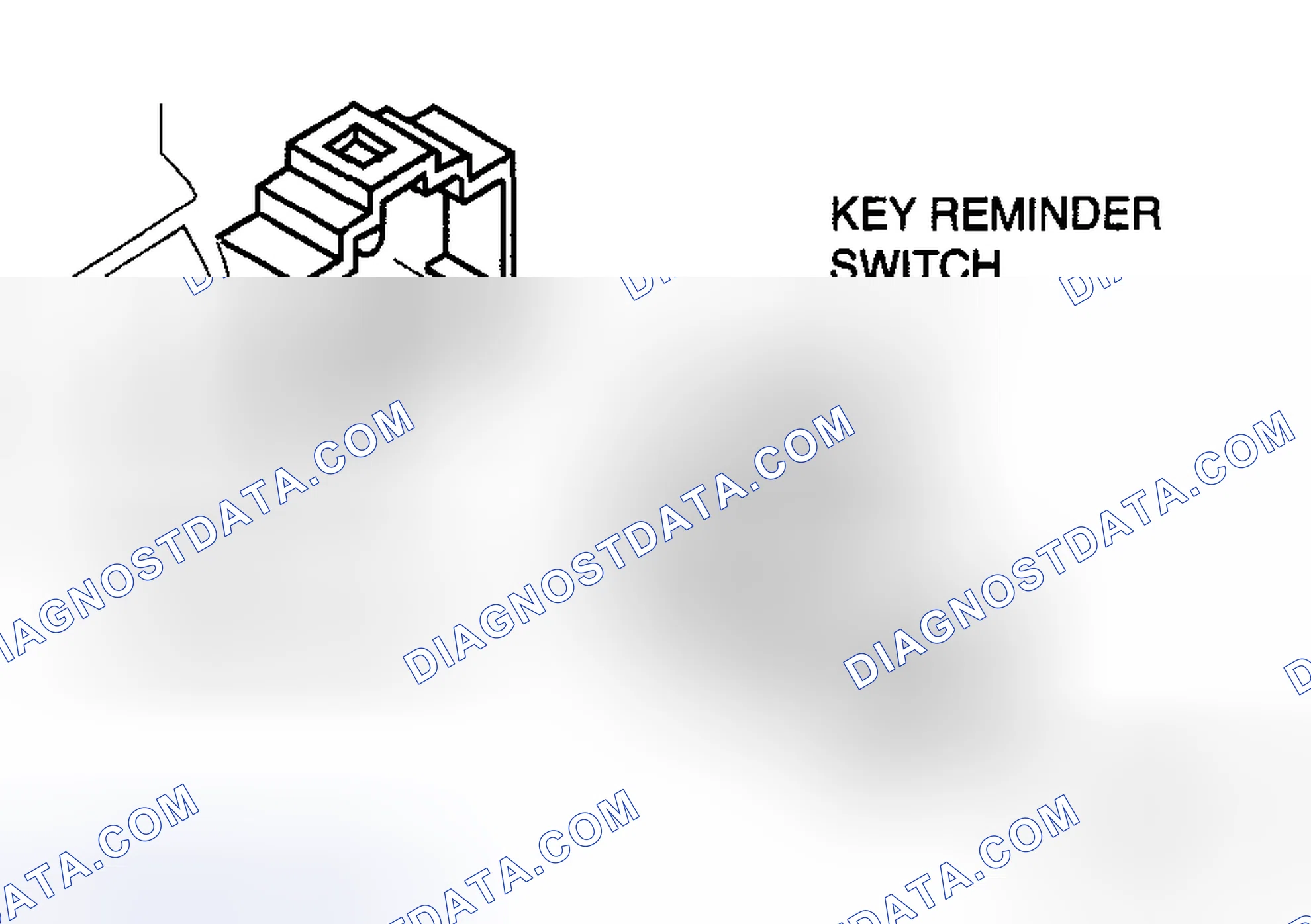 Scheme 11: KEY REMINDER SWITCH REMOVAL/INSTALLATION