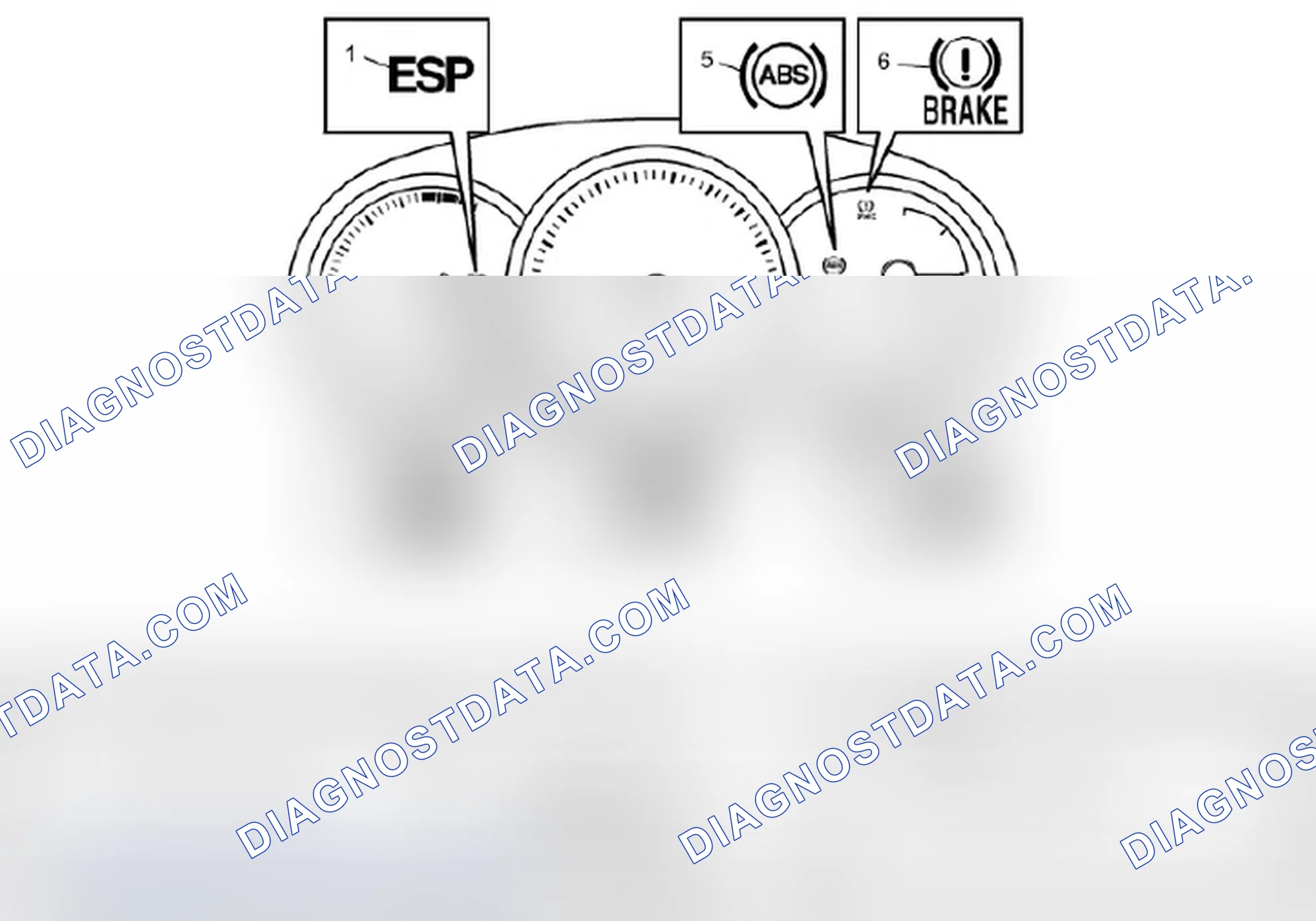 Scheme 3: Warning Light, Indicator Light, Information Display Description