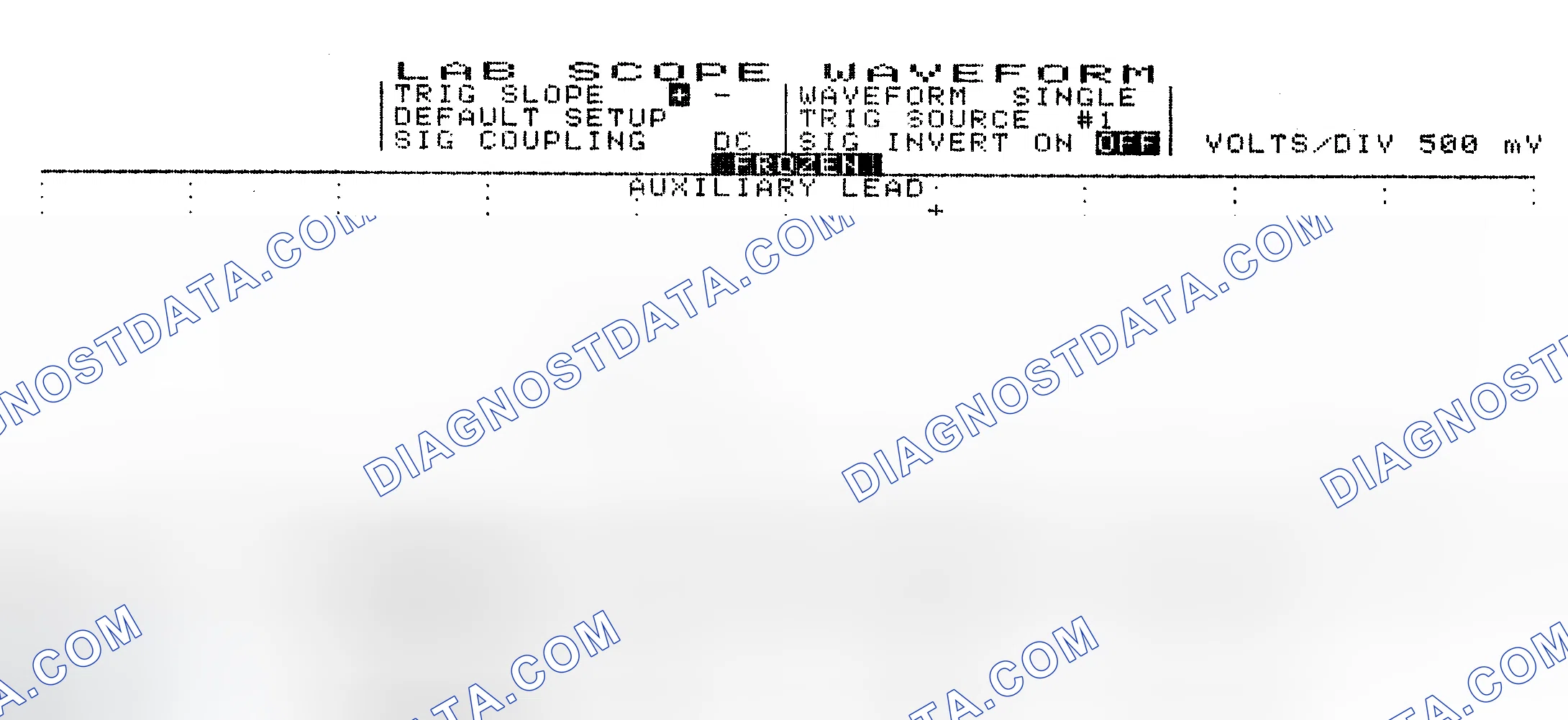 Scheme 10: Single Injector w/Excessive Current Flow - Current Pattern