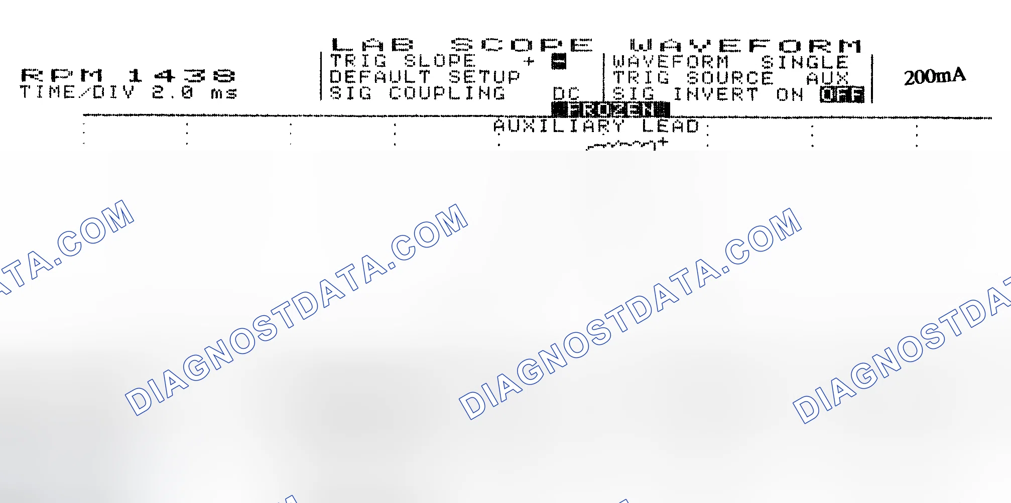 Scheme 15: Single Injector w/Normal Current Flow - Current Pattern