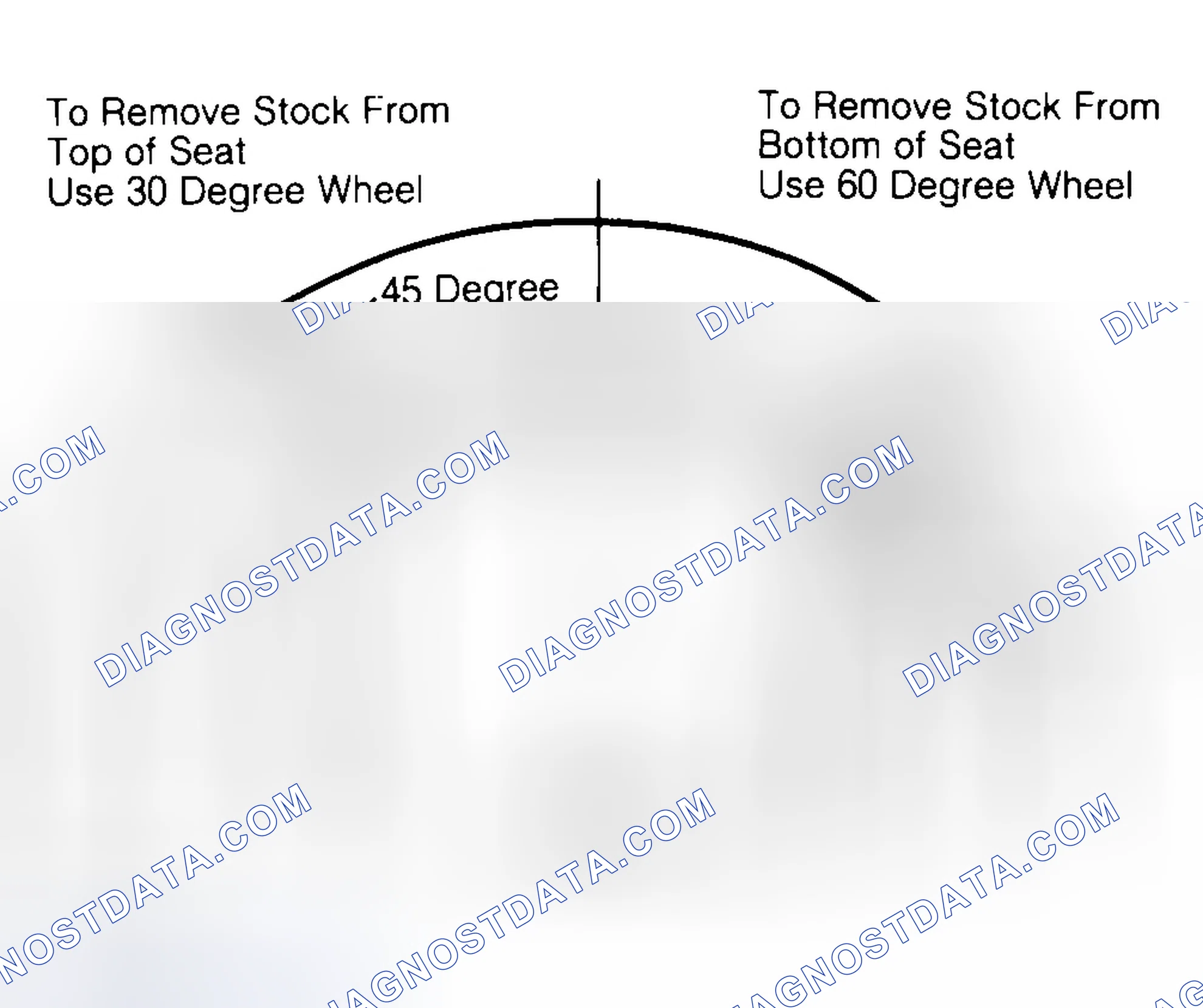 Scheme 19: Adjusting Valve Seat Width