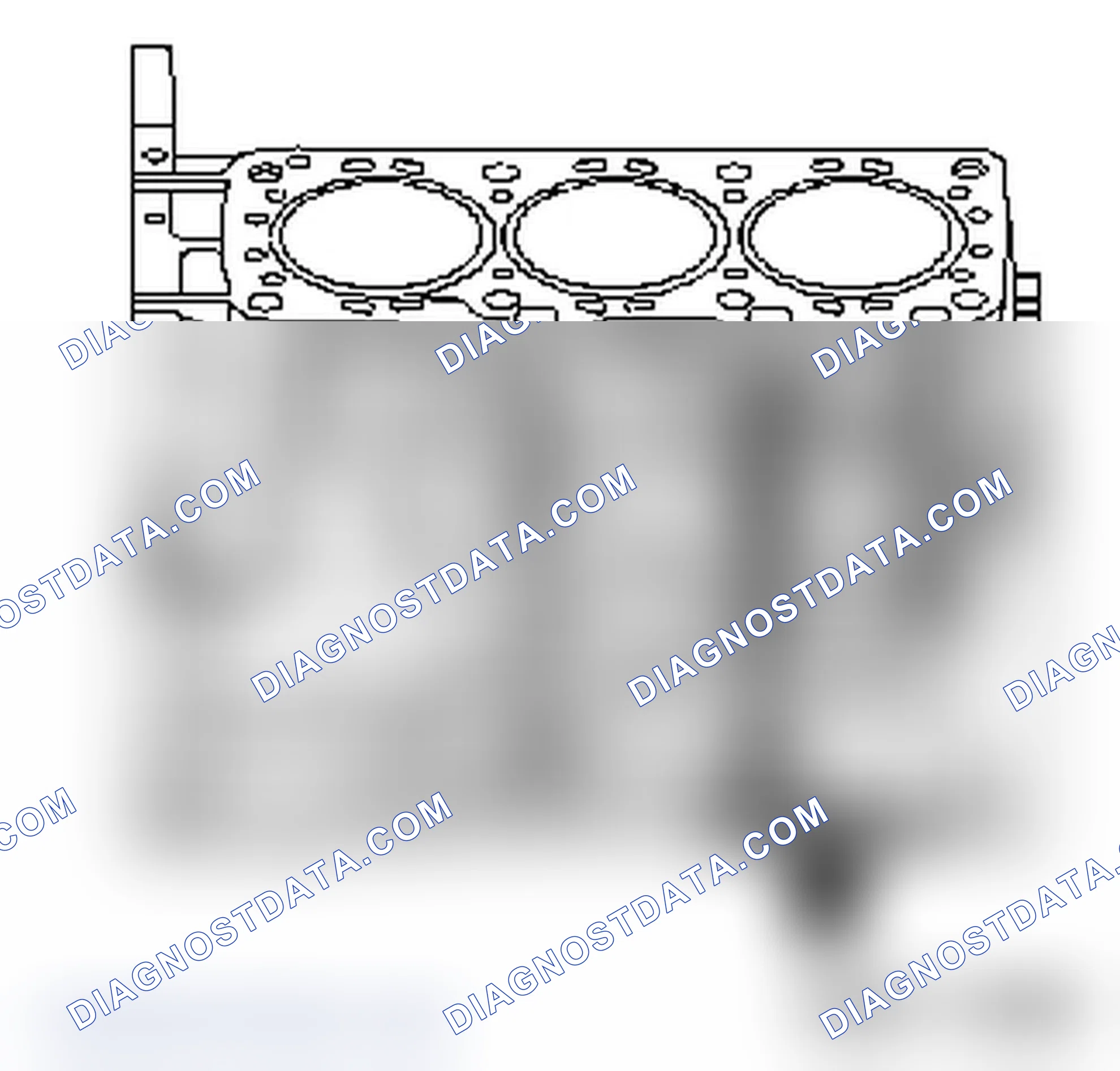 DOHC Diesel Engine Z 30 DT - Engine Number / Code