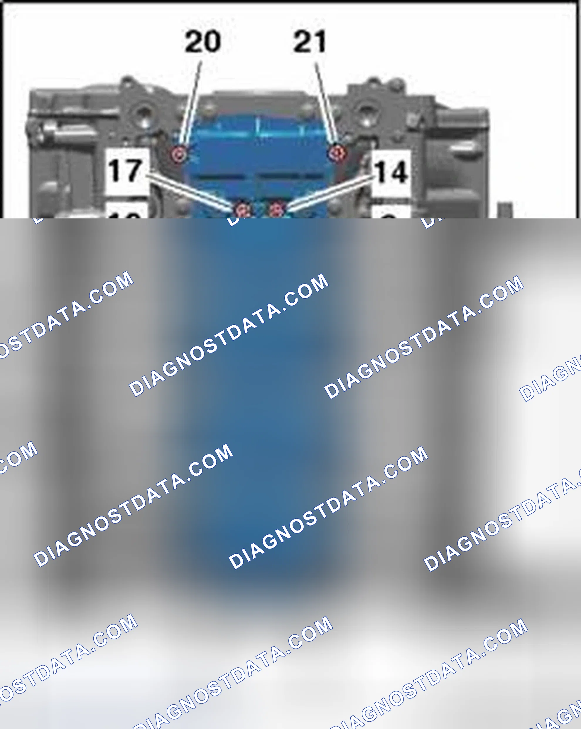 Scheme 2: Baffle plate tightening plate
