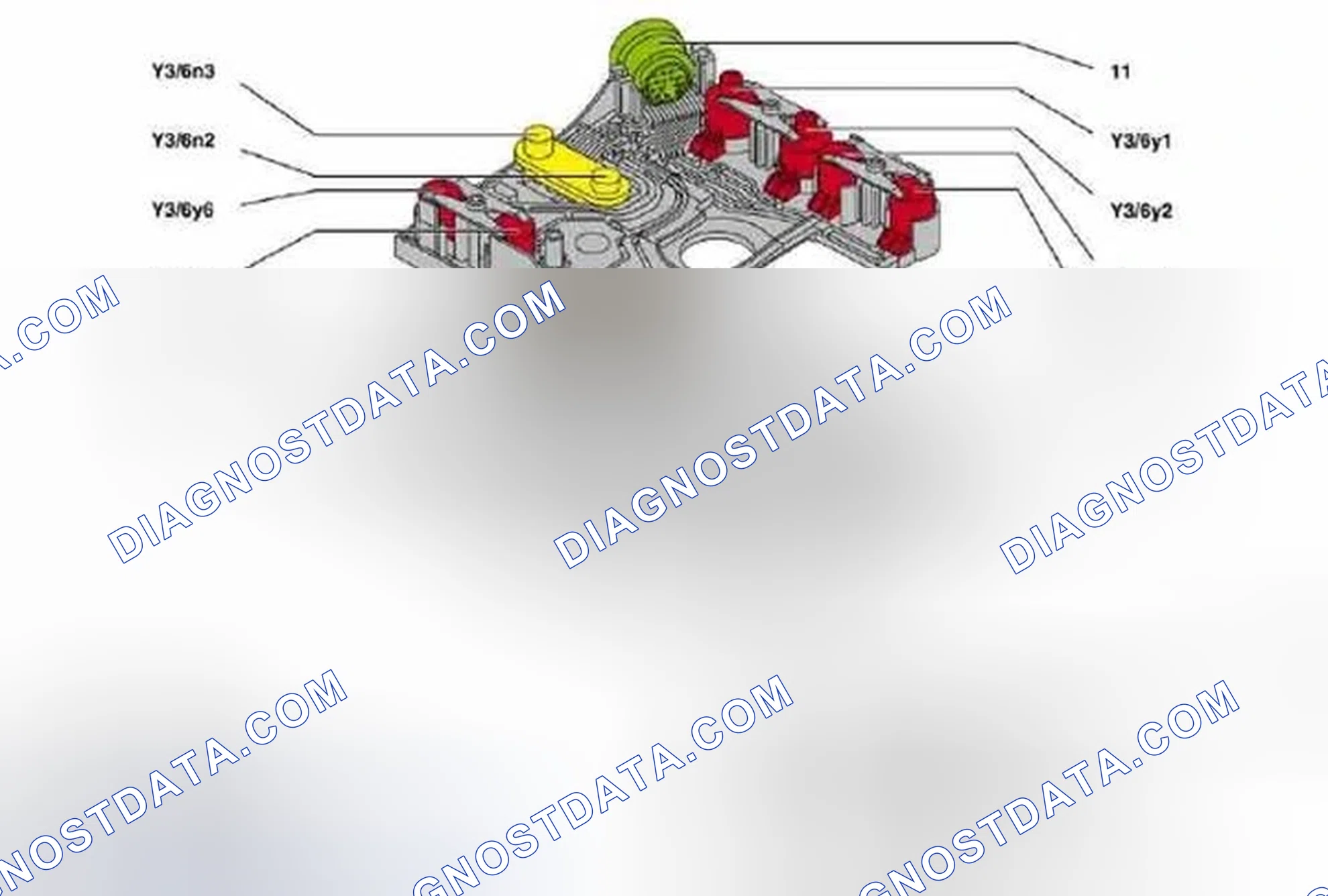 Fig. 11: Automatic Transmission Electric/Electronic Components Location