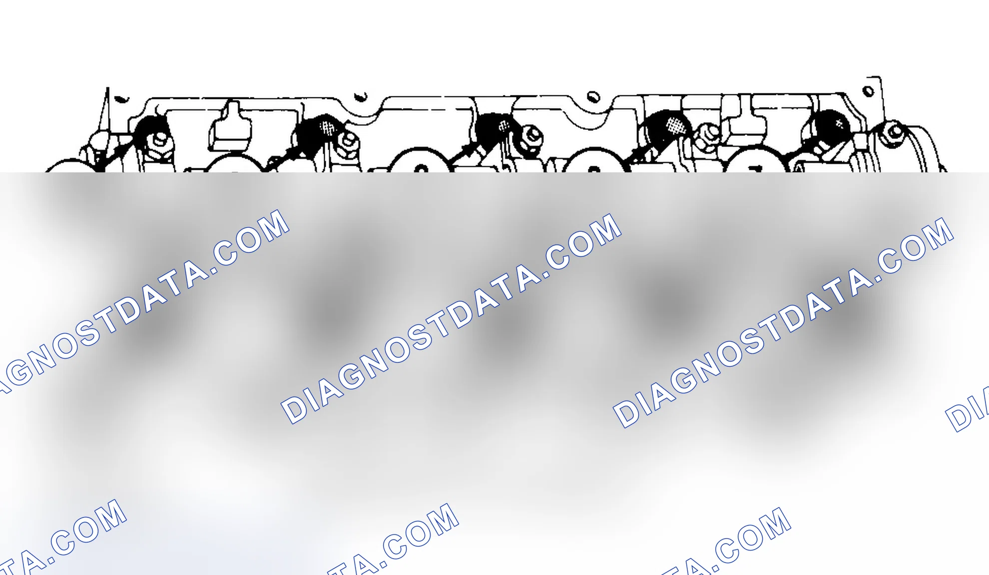 Scheme 3: Typical Cylinder Head Tightening or Loosening Sequence