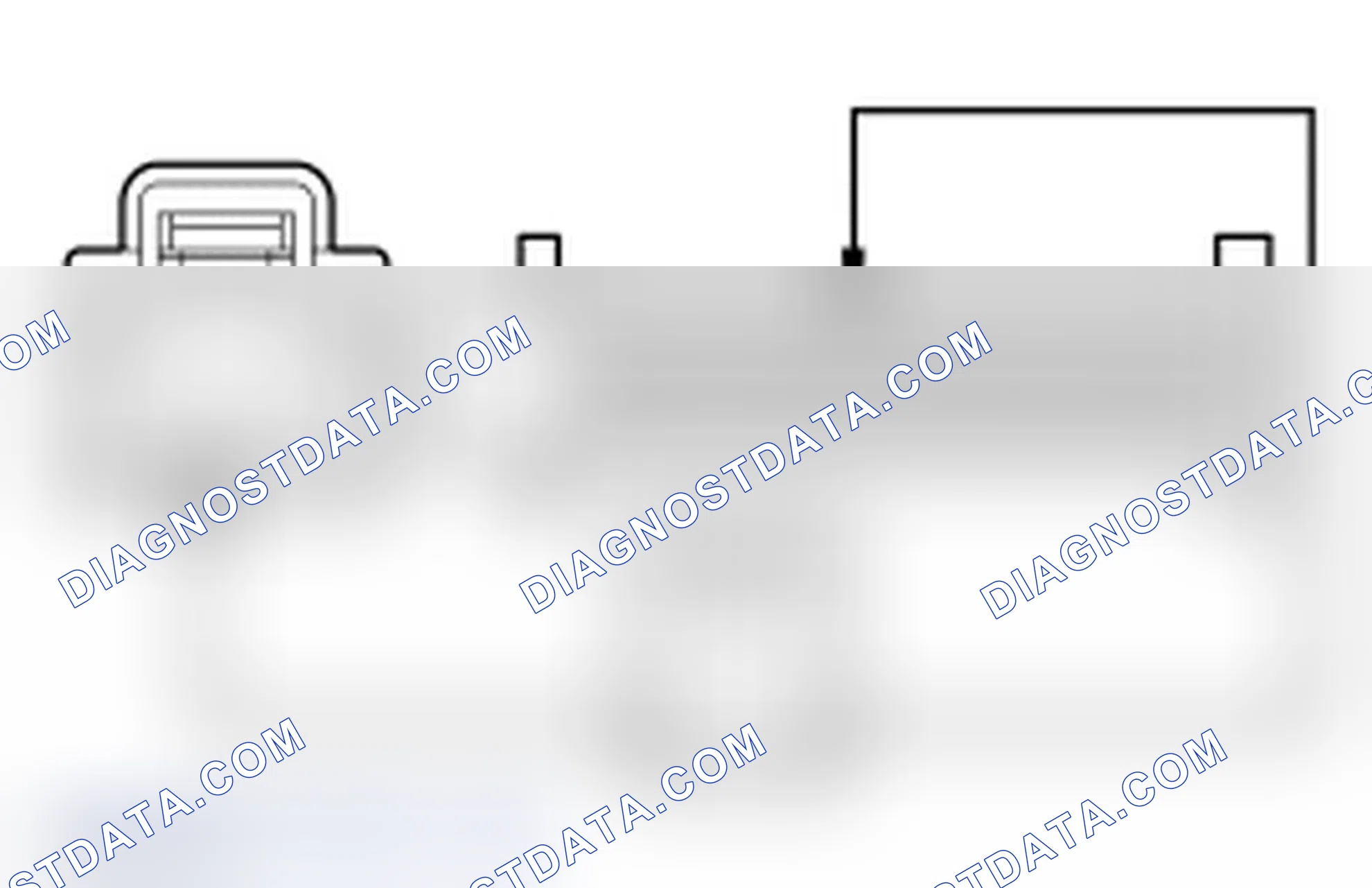 Scheme 129: PINPOINT TEST W: THE AUXILIARY TEMPERATURE, PANEL/FLOOR AND BLOWER MOTOR CONTROLS ARE INOPERATIVE/DO
