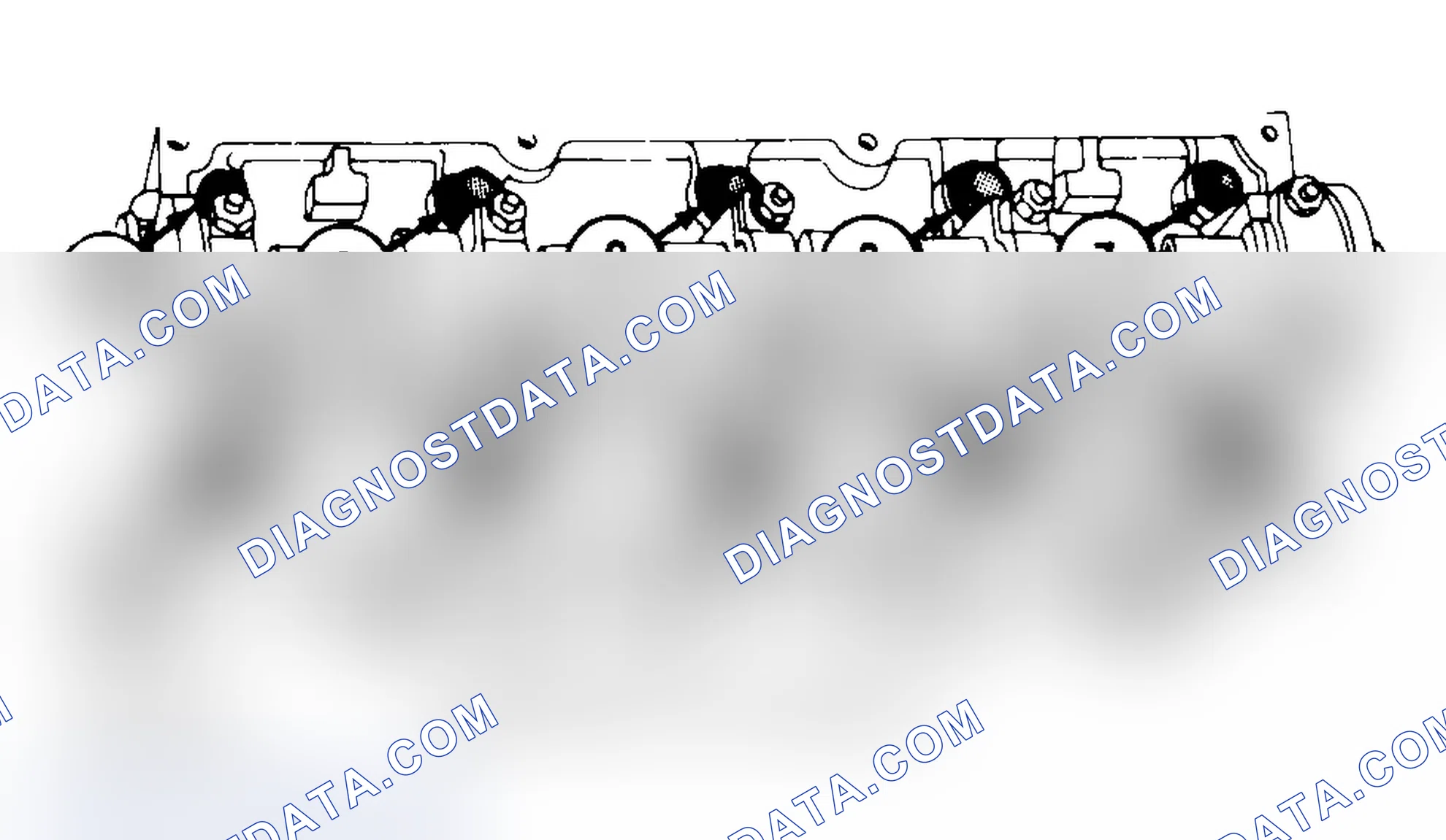 Scheme 3: Typical Cylinder Head Tightening or Loosening Sequence