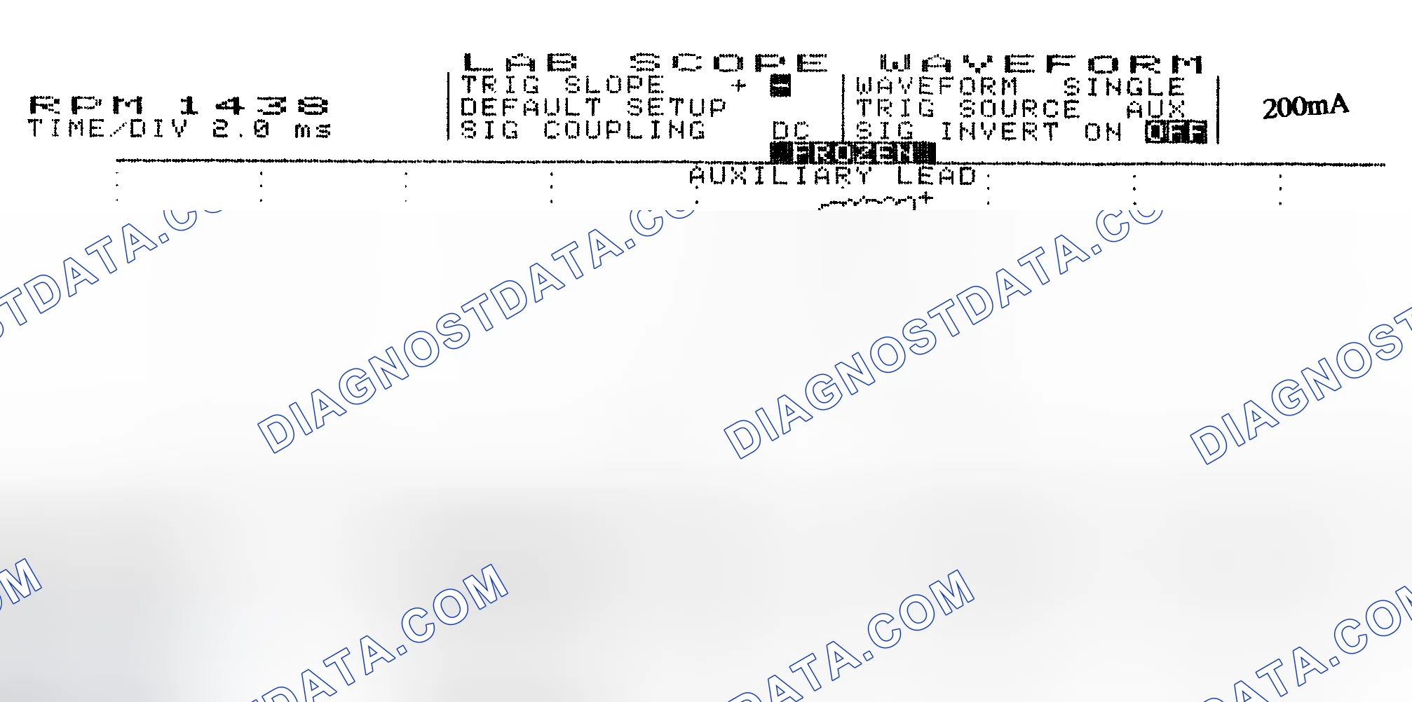 Scheme 15: Single Injector w/Normal Current Flow - Current Pattern