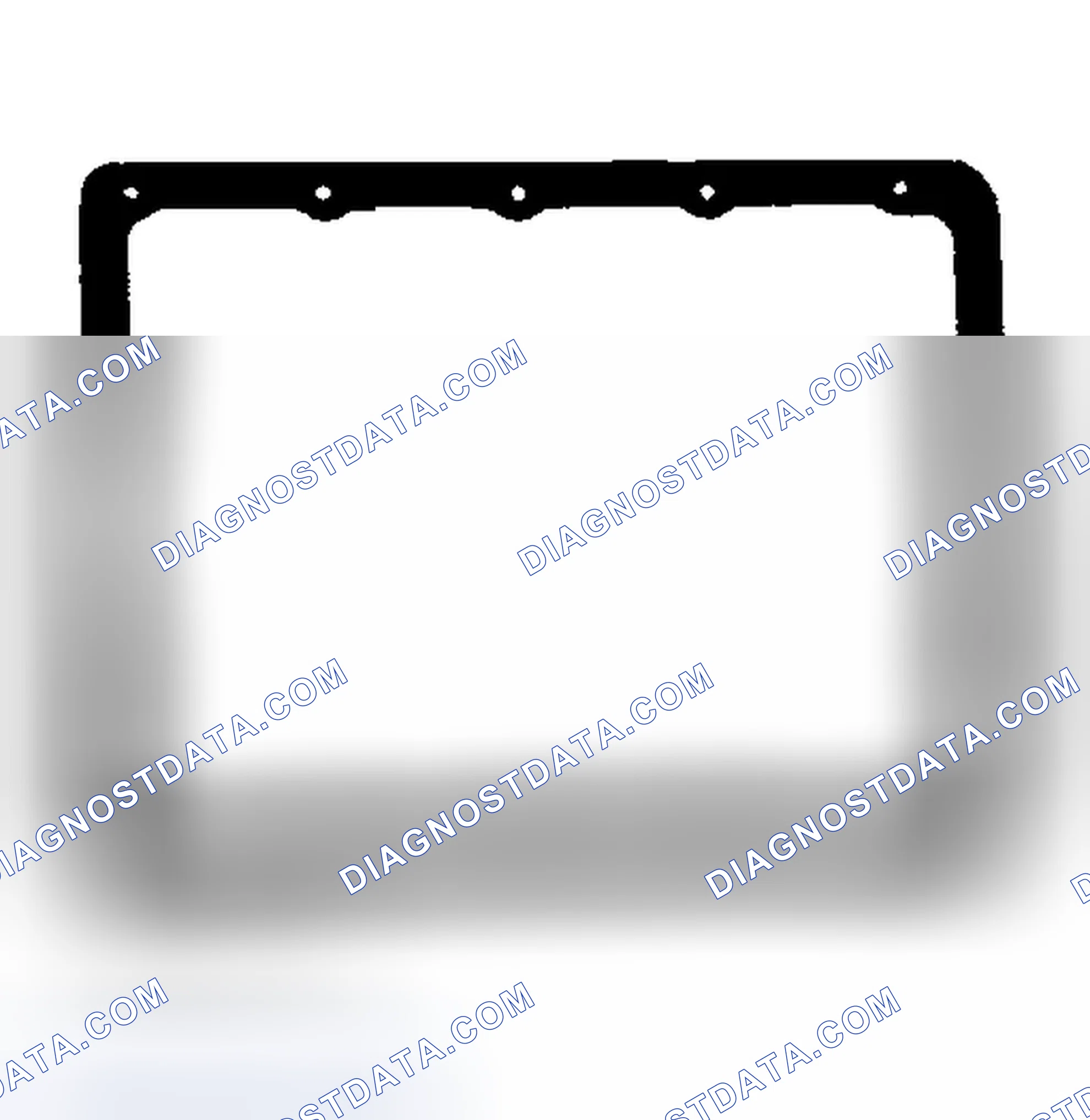 Scheme 300: OIL PAN GASKET