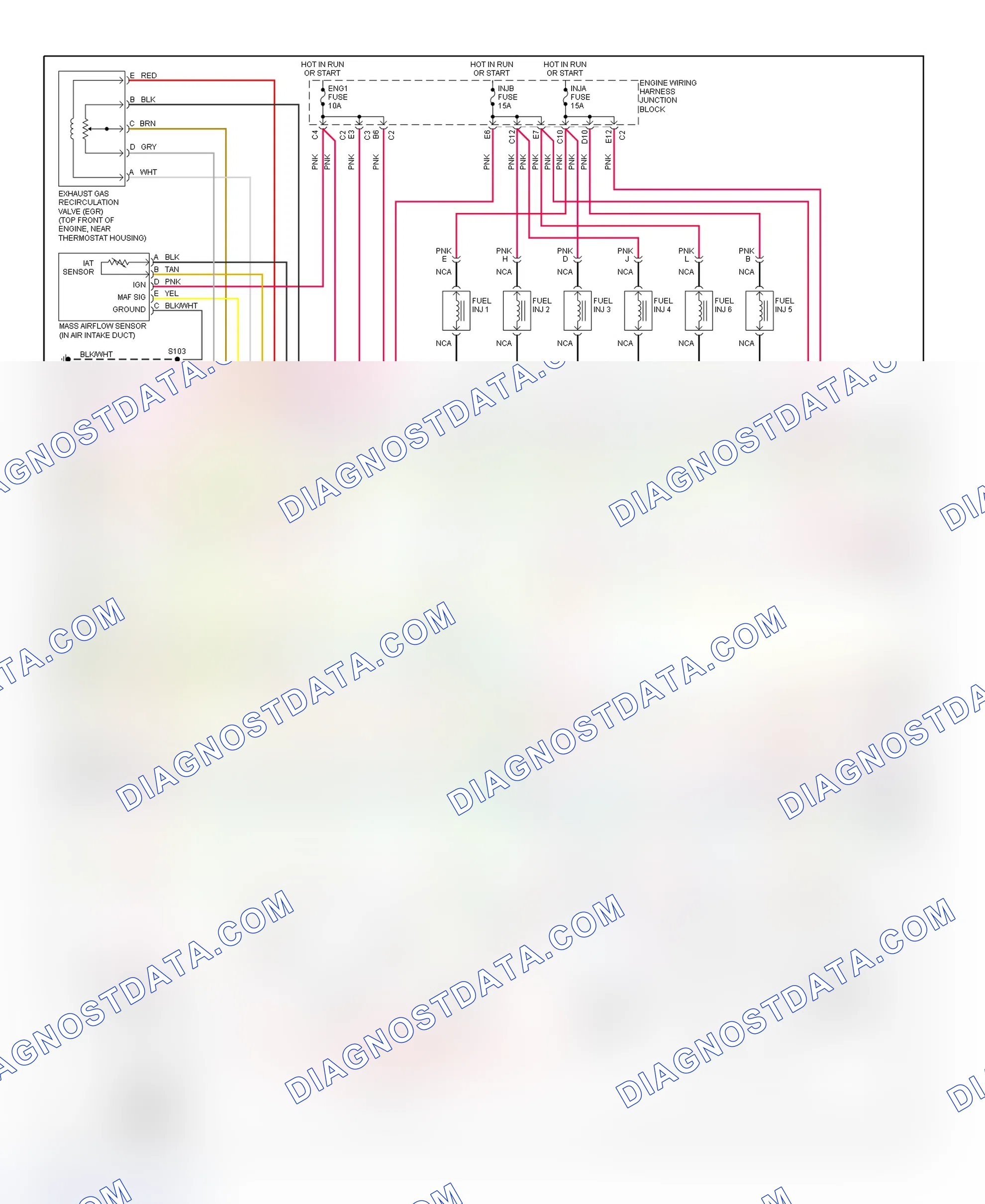Scheme 170: PCM Wiring Diagram (Sierra & Silverado - 4.3L - 2 Of 4)