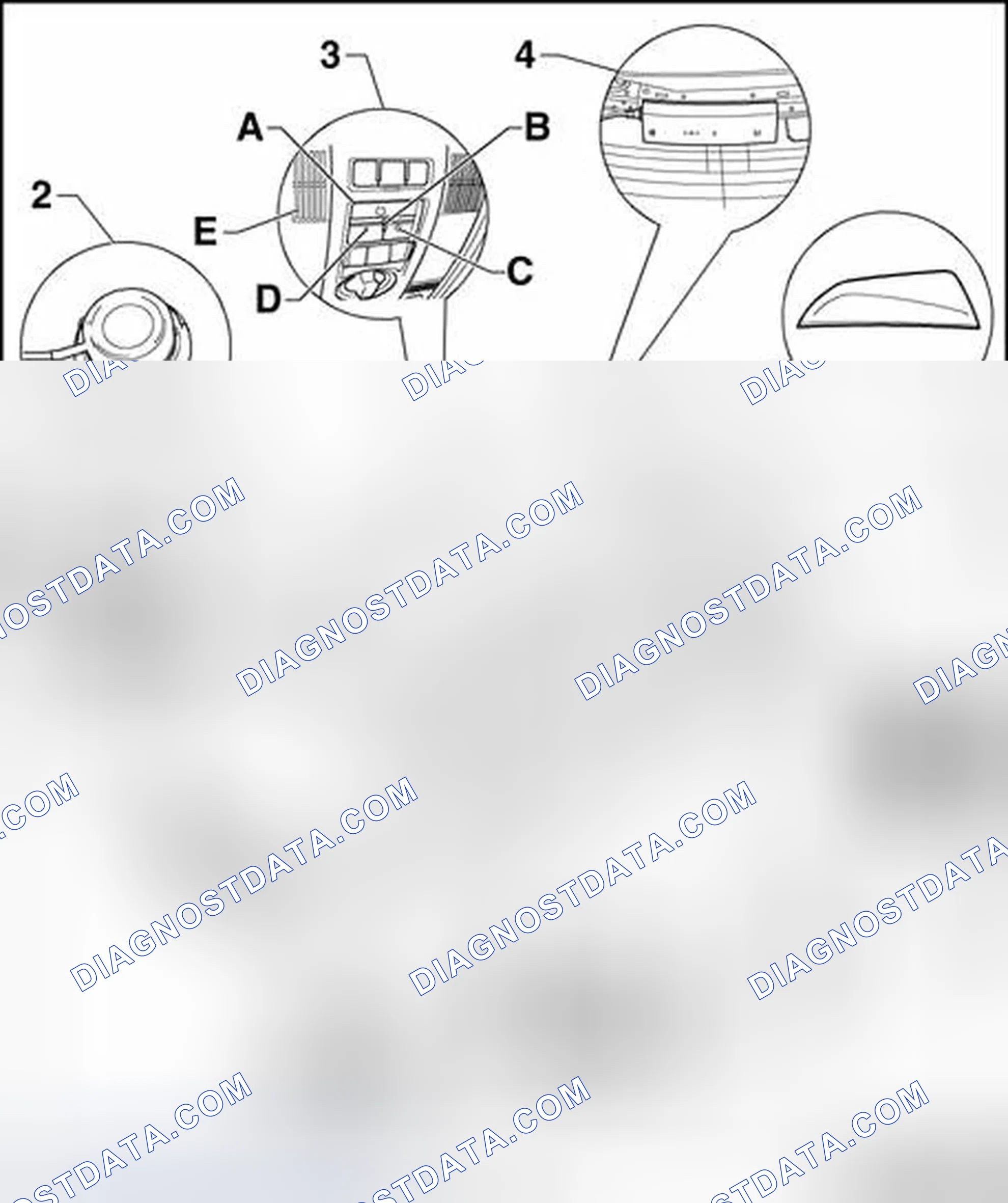 Scheme 40: Telephone system, overview of component locations