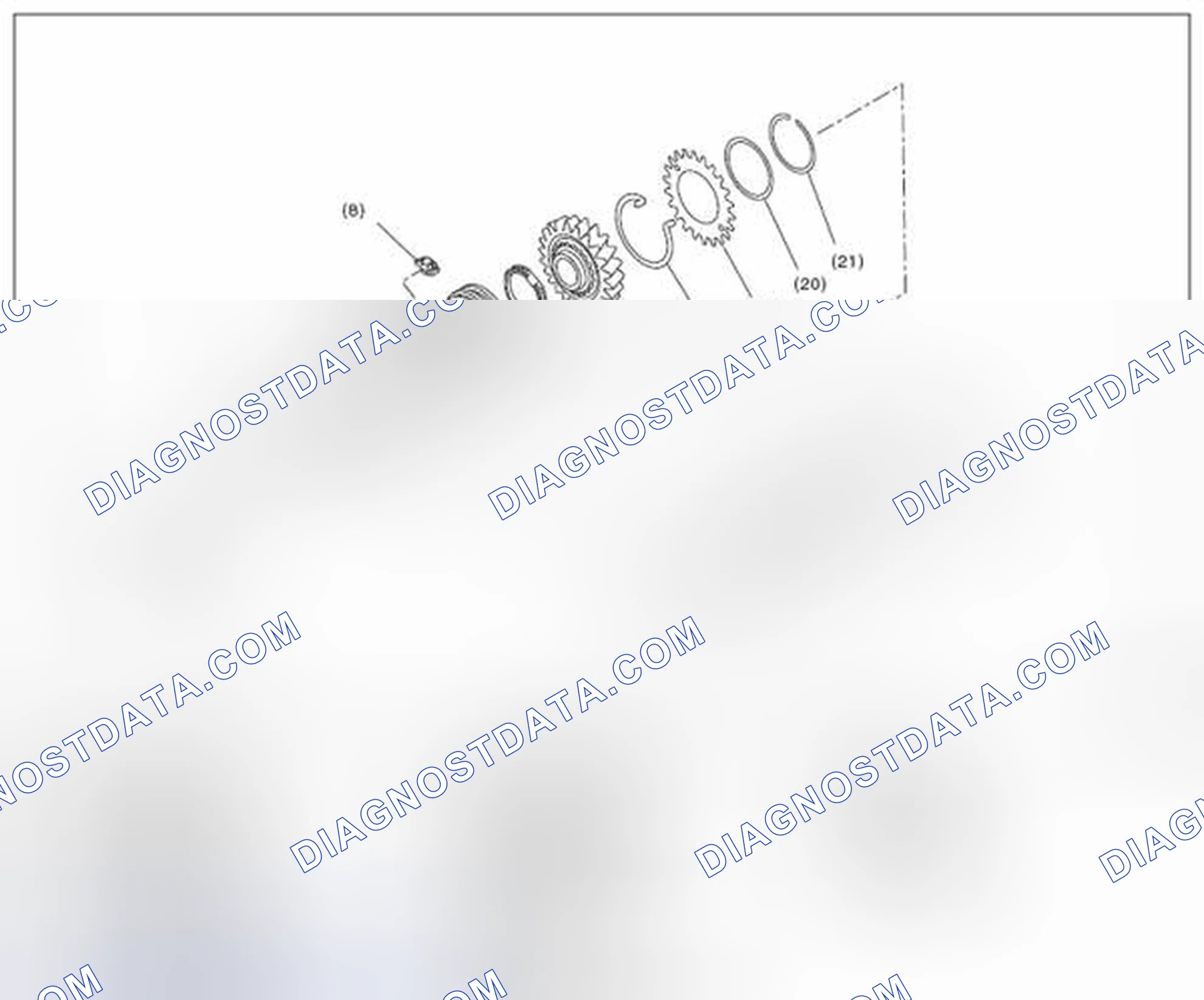 Scheme 23: REVERSE IDLER GEAR ASSY