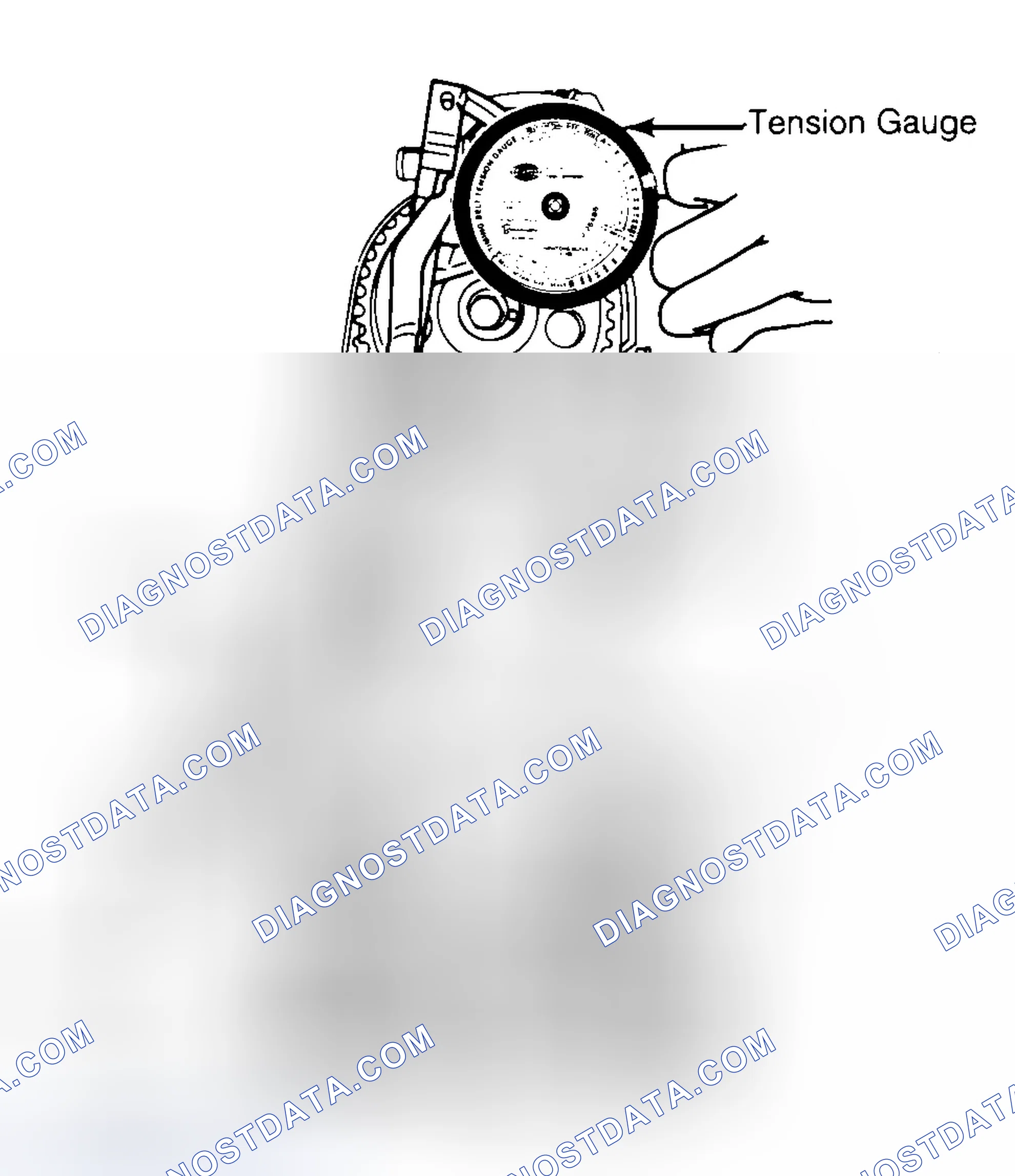 Scheme 3: Adjusting Typical Timing Belt Tension
