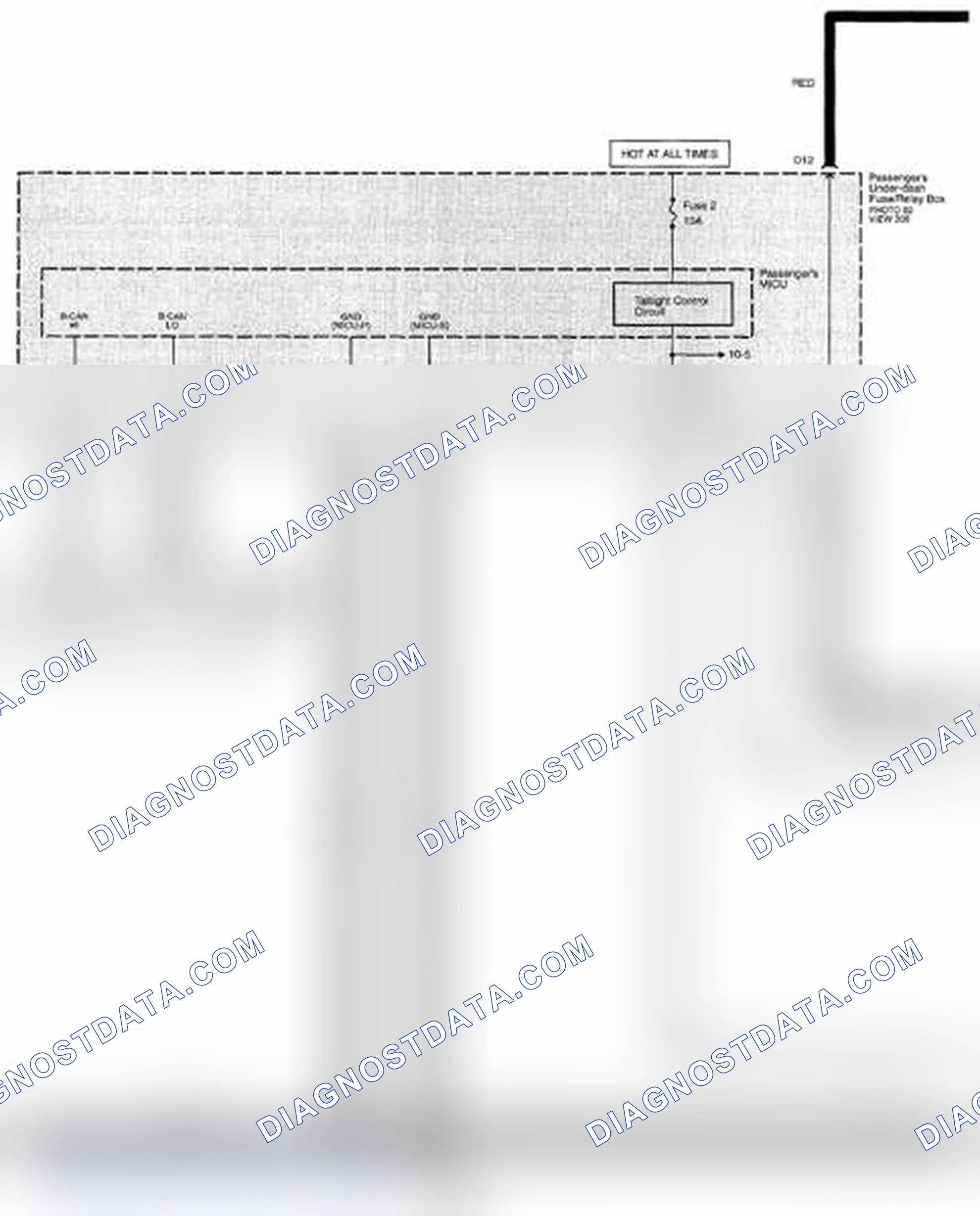 Scheme 249: Dash And Console Lights Circuit Diagram (Page 114-7)