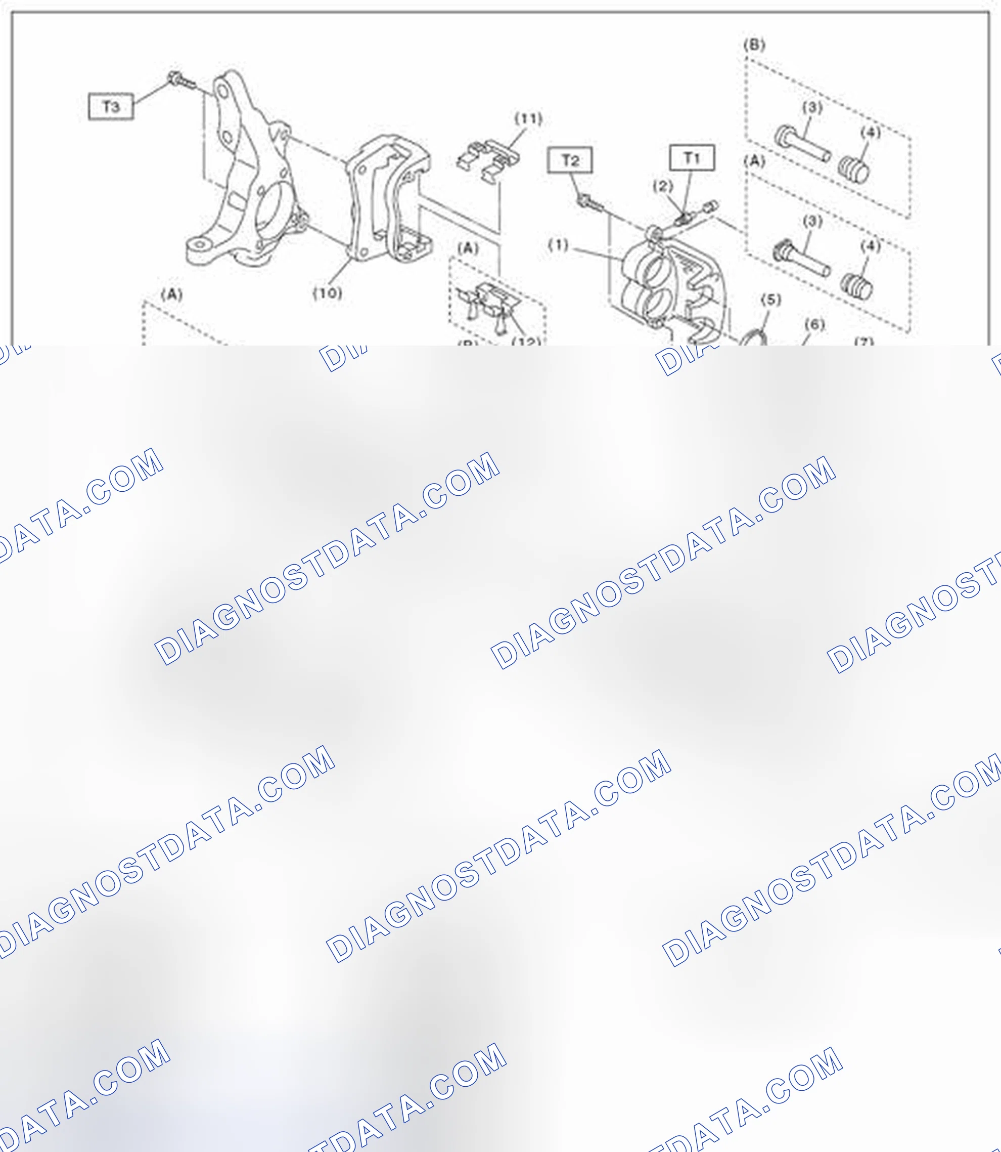 Scheme 9: FRONT DISC BRAKE