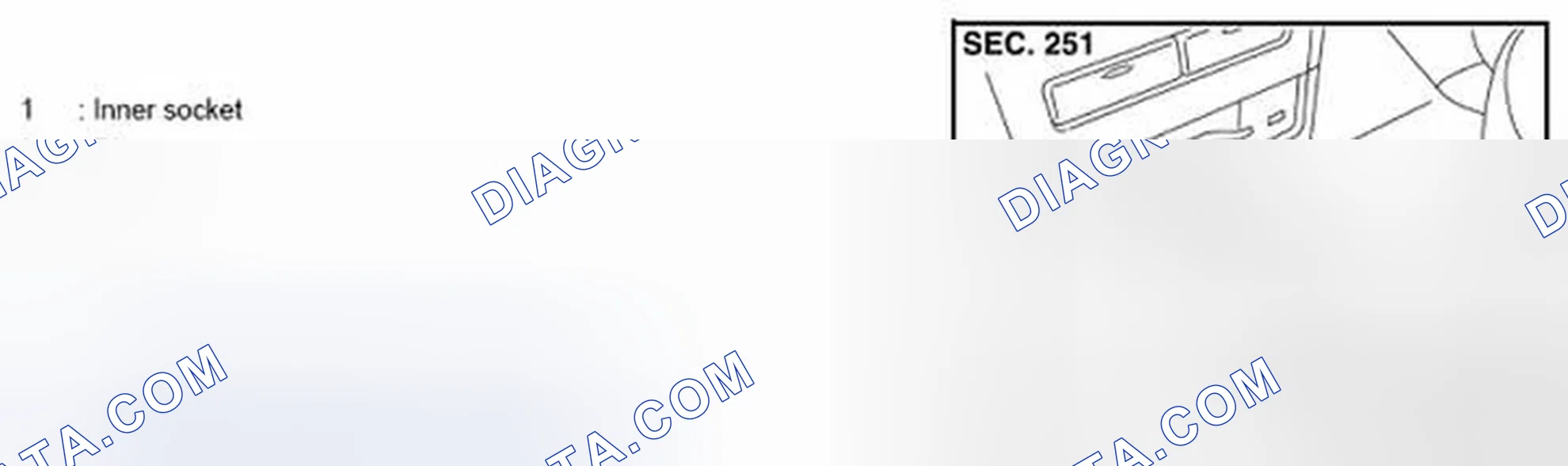 Scheme 137: FRONT POWER SOCKET: Exploded View