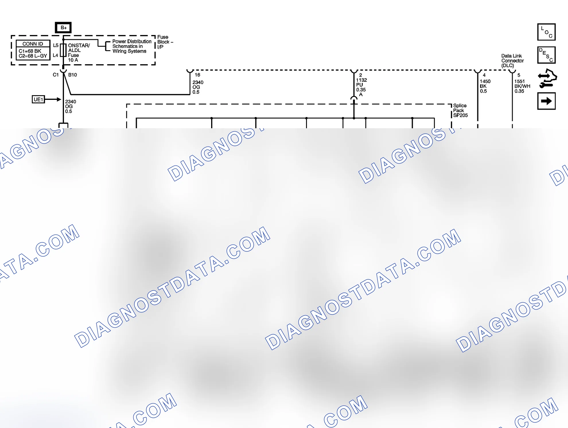 Scheme 6: Data Link Connector (DLC) Wiring Schematics