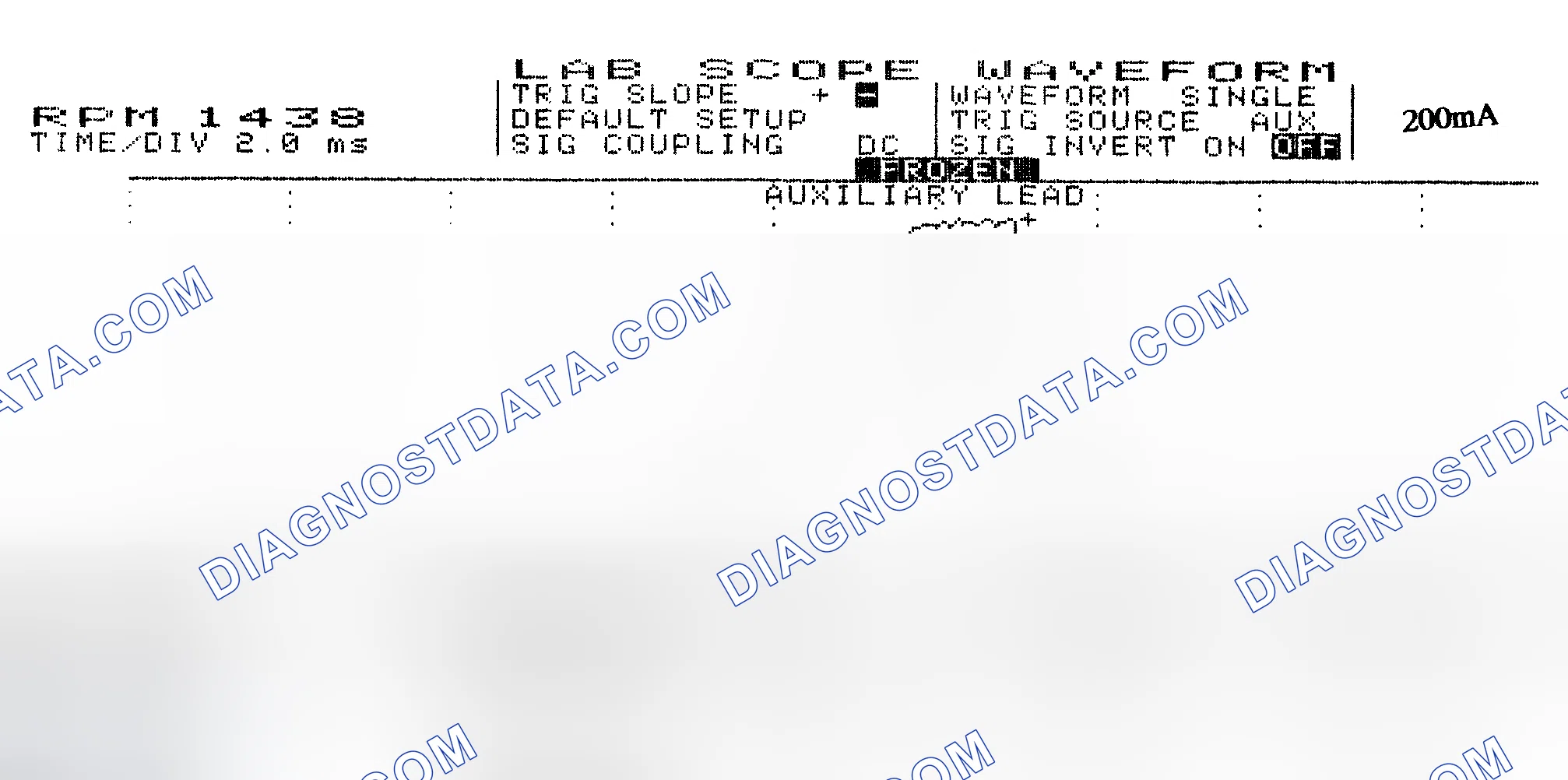 Scheme 15: Single Injector w/Normal Current Flow - Current Pattern