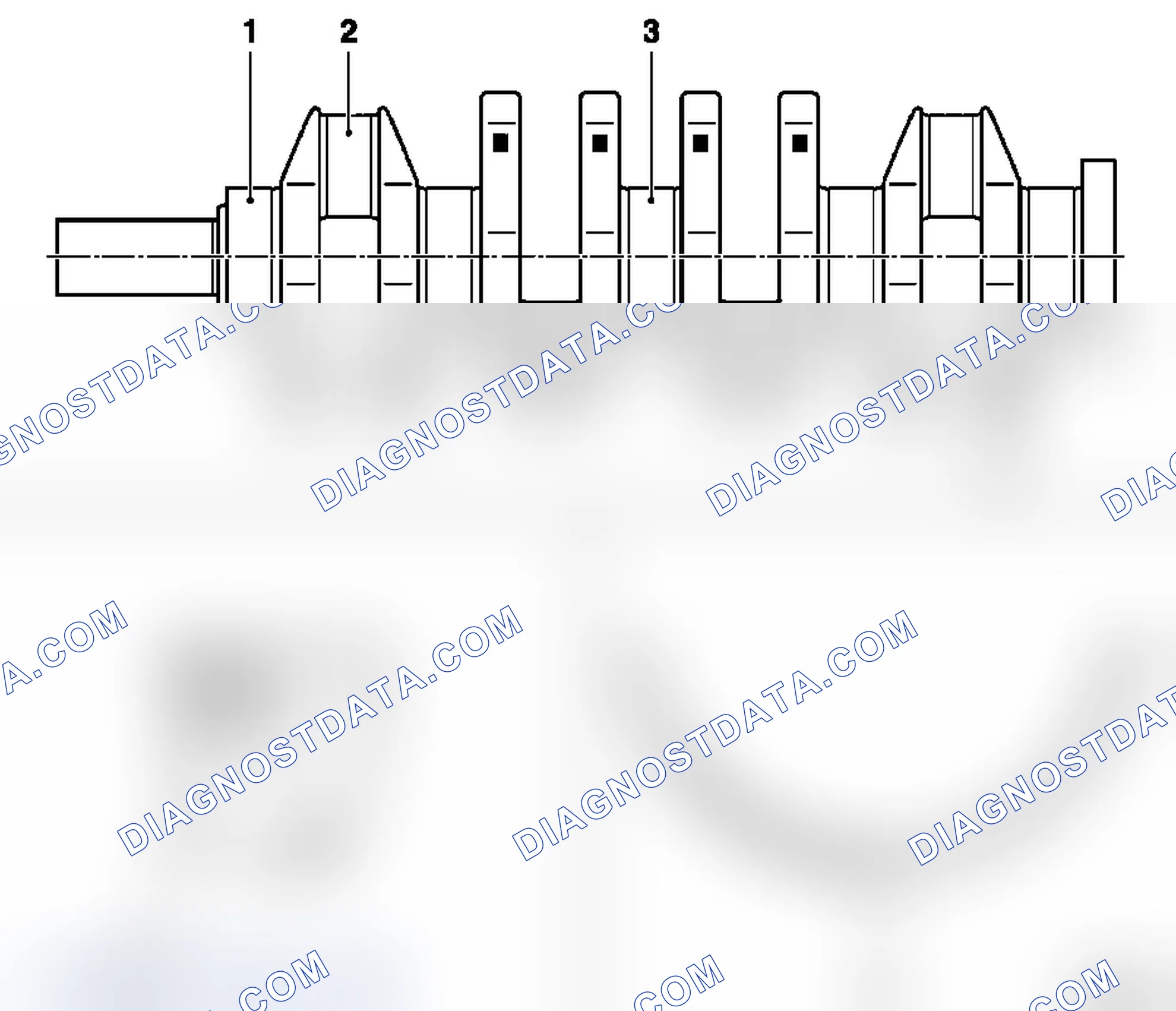 Crank Drive, Cylinder Block