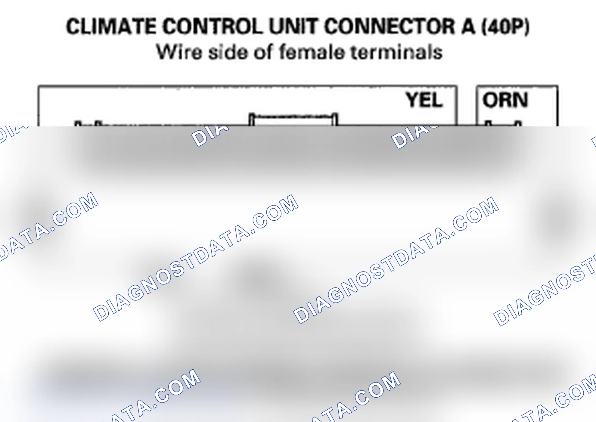 Scheme 130: DTC B2983 or DTC indicator K: A problem in the Recirculation Control Linkage, Door, or Motor Circuit