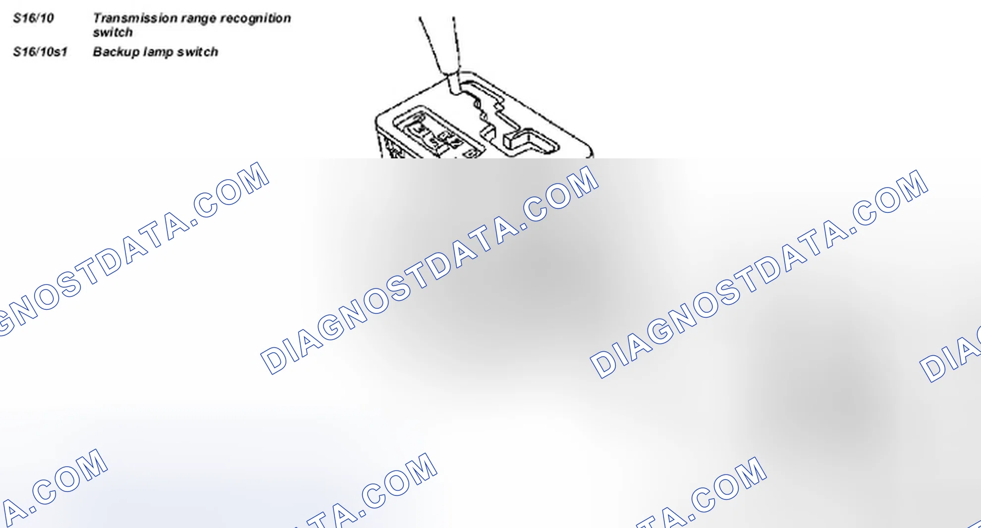 Scheme 301: Reverse lamp switch, location / task / function - GF27.19-P-5132G