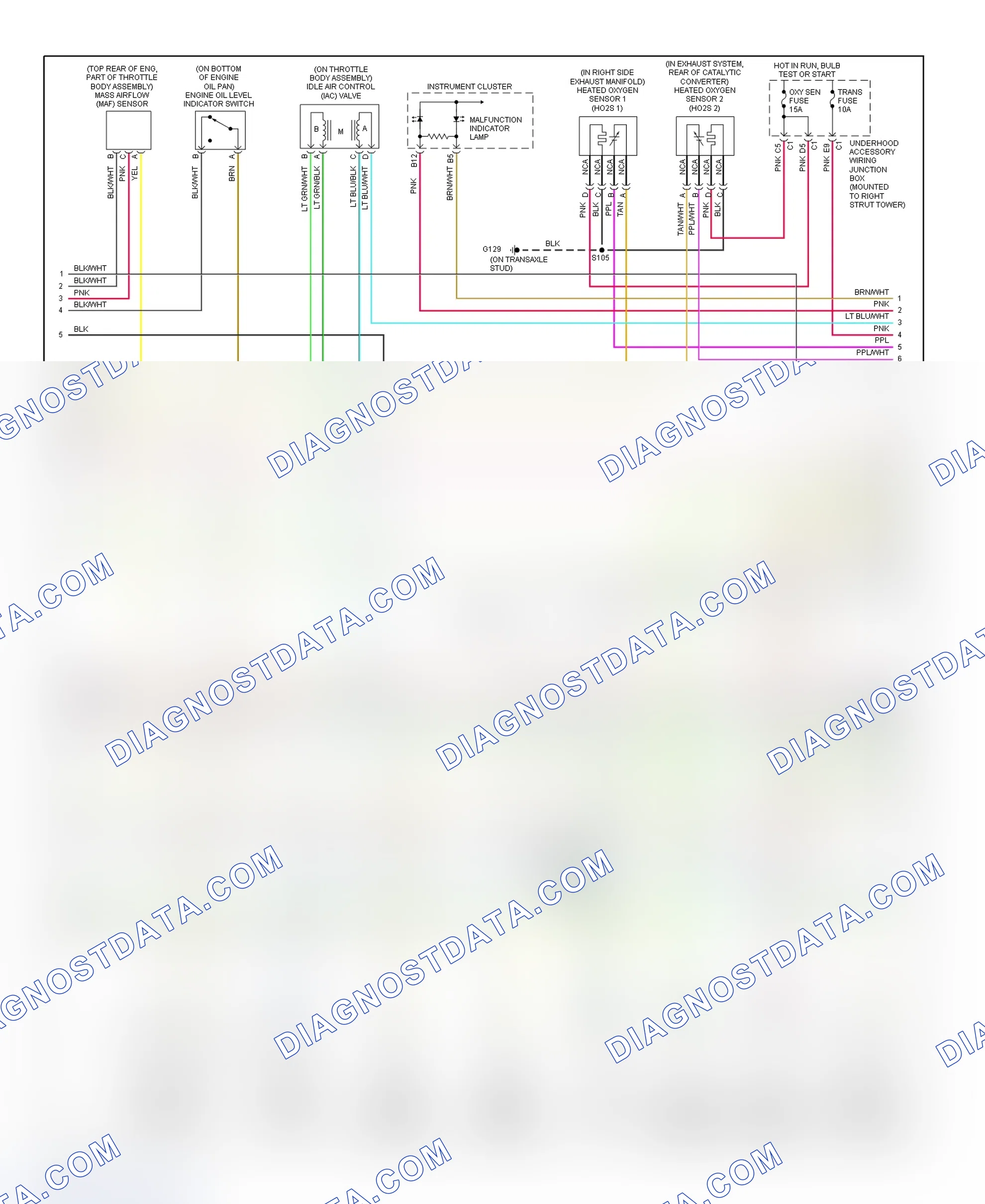 Scheme 158: PCM Wiring Diagram (Regal - 3.8L VIN K - 3 Of 4)