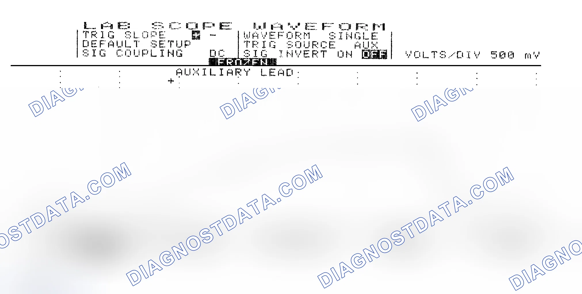 Scheme 14: Single Injector w/Excessive Current Flow - Current Pattern