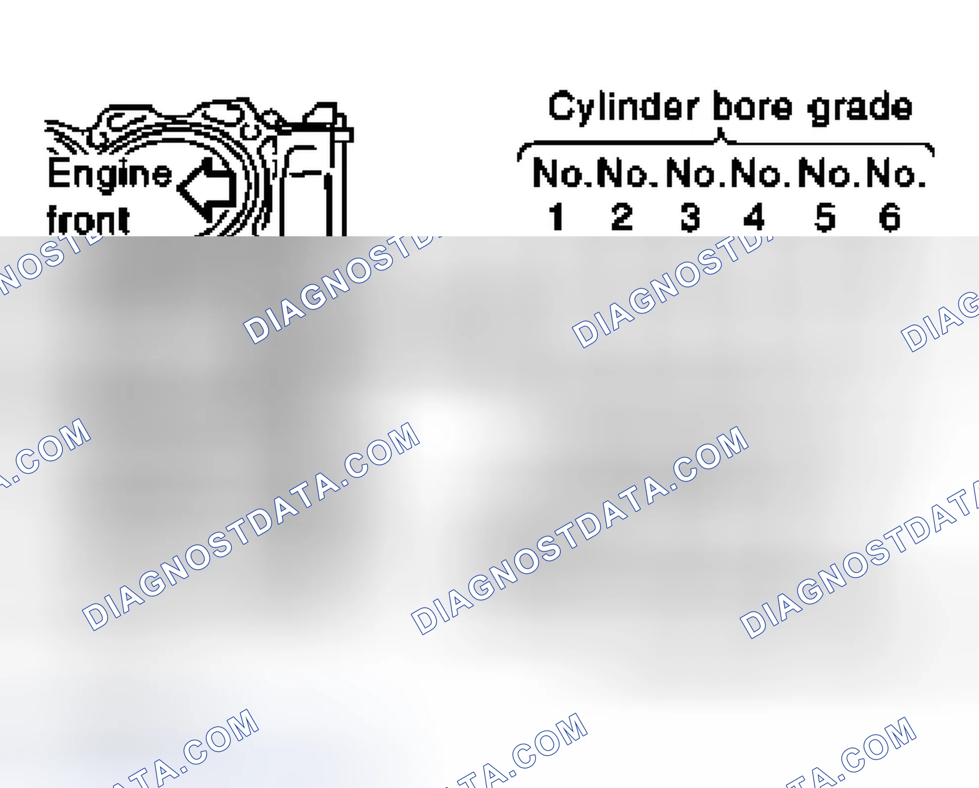 Scheme 304: When New Cylinder Block and Crankshaft are Used