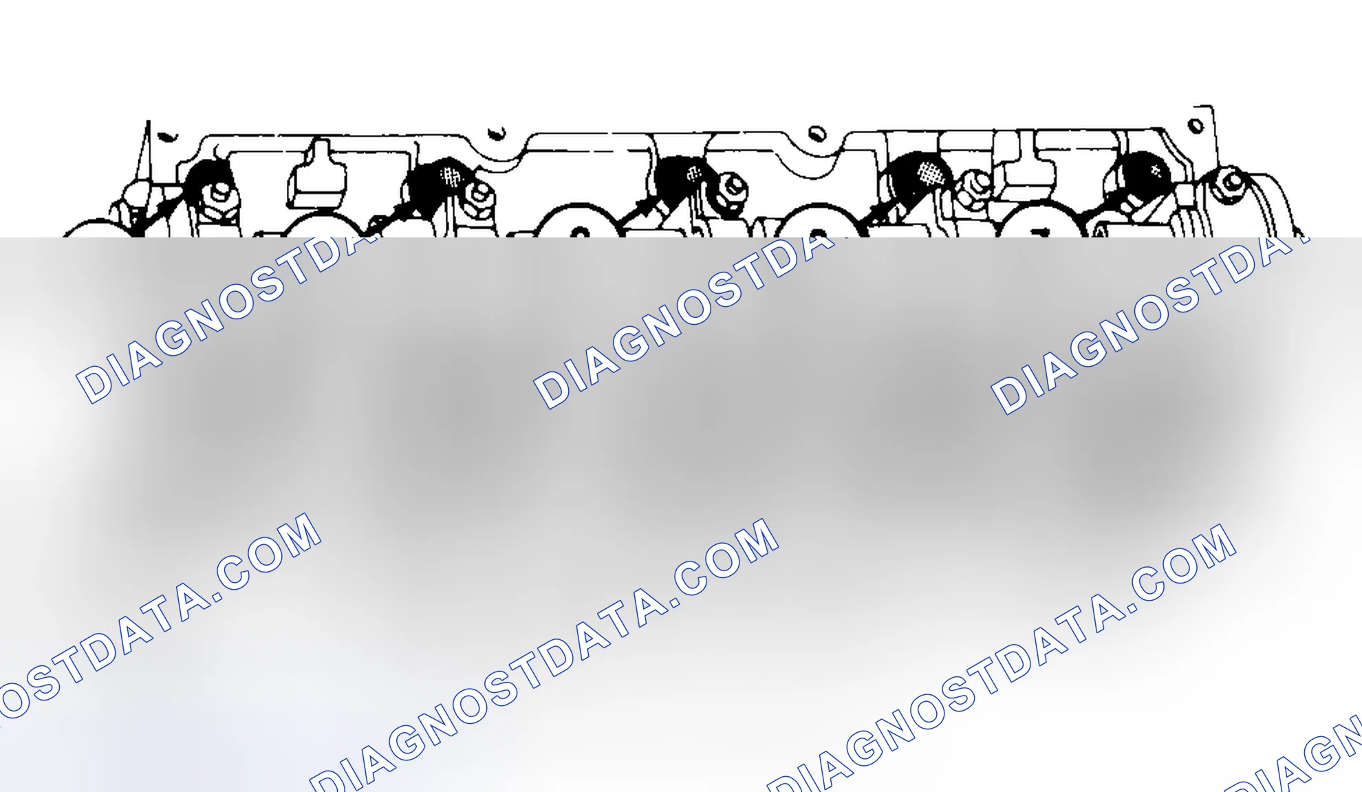 Scheme 7: Typical Cylinder Head Tightening or Loosening Sequence