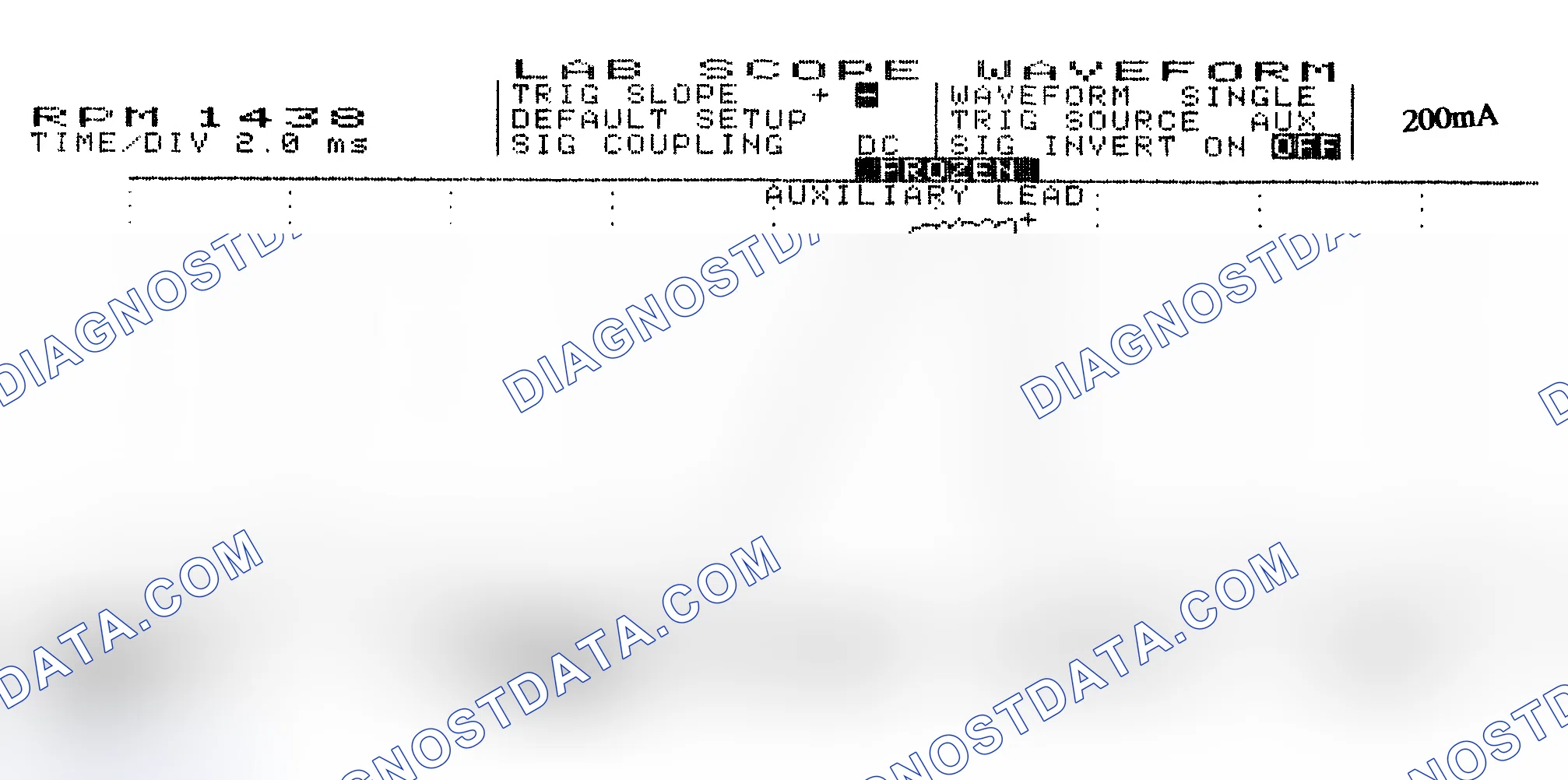 Scheme 15: Single Injector w/Normal Current Flow - Current Pattern