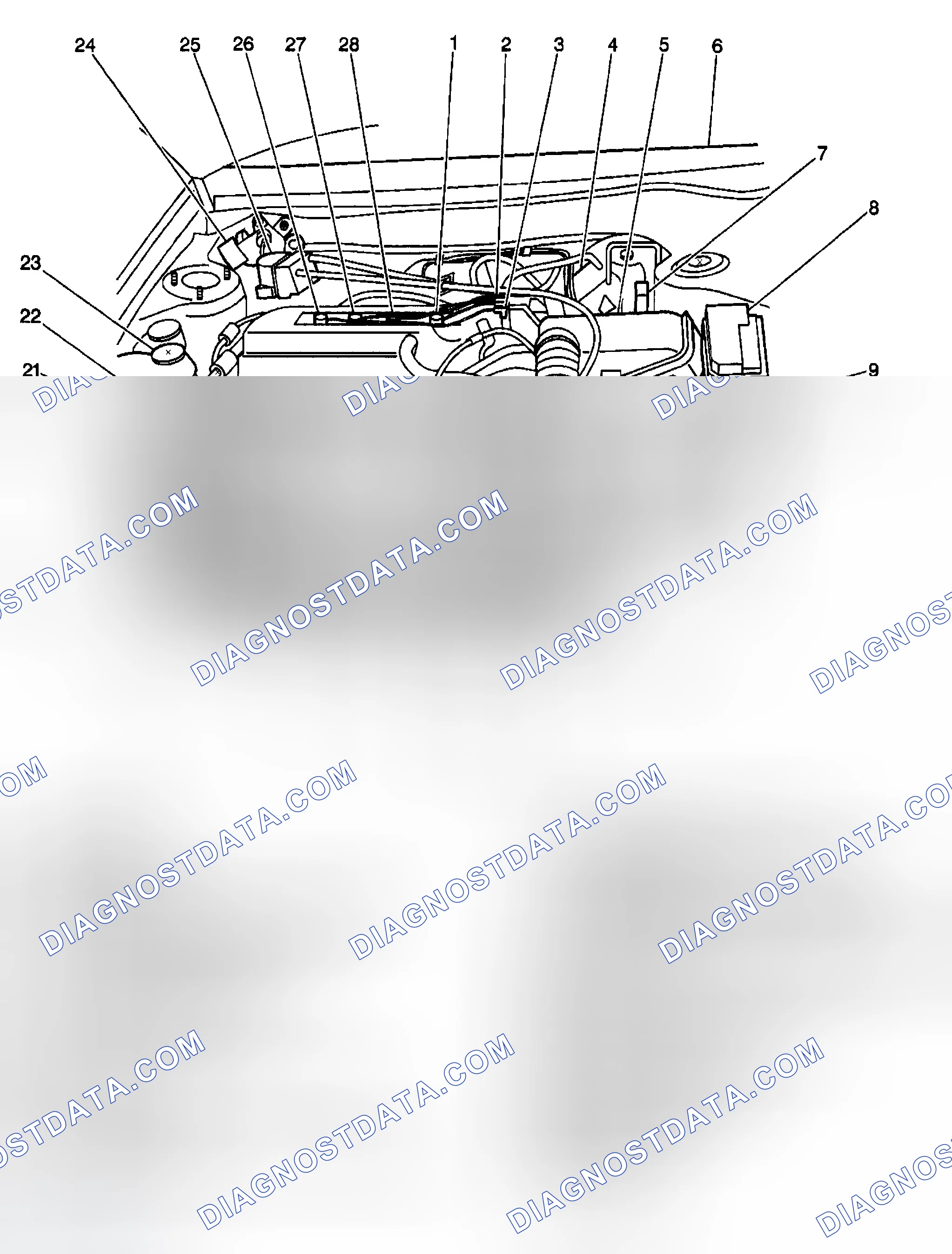 Scheme 4: Engine Compartment View