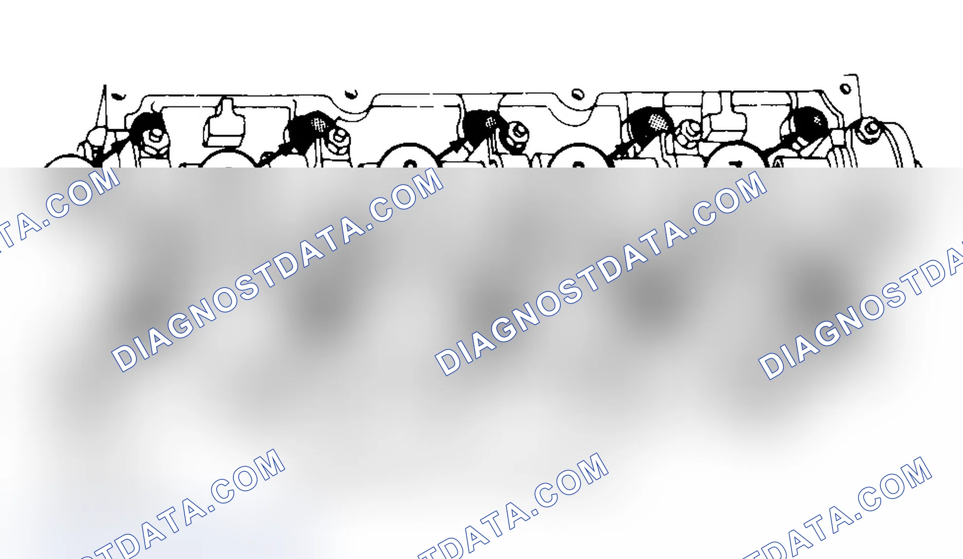 Scheme 3: Typical Cylinder Head Tightening or Loosening Sequence