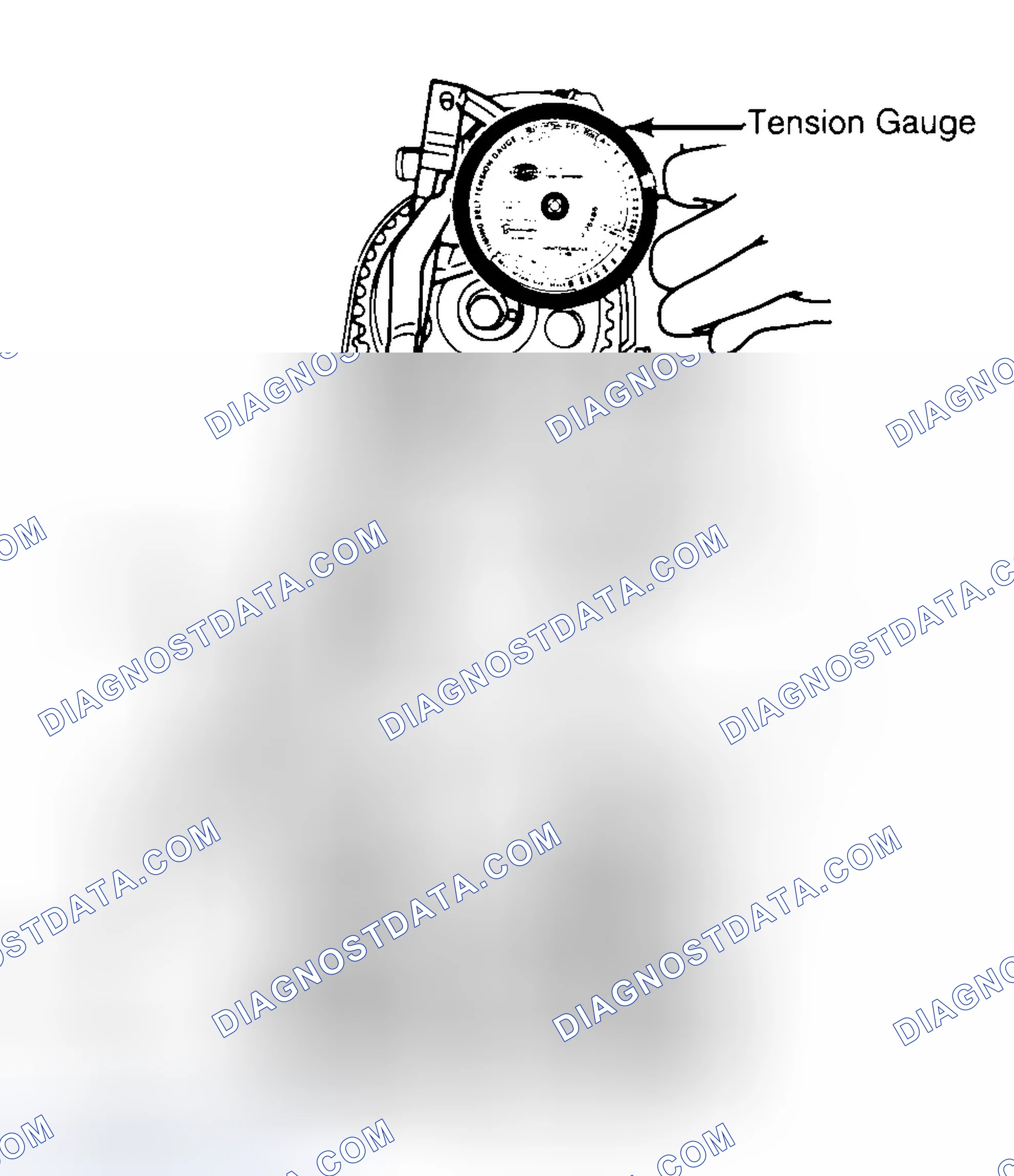 Scheme 3: Adjusting Typical Timing Belt Tension