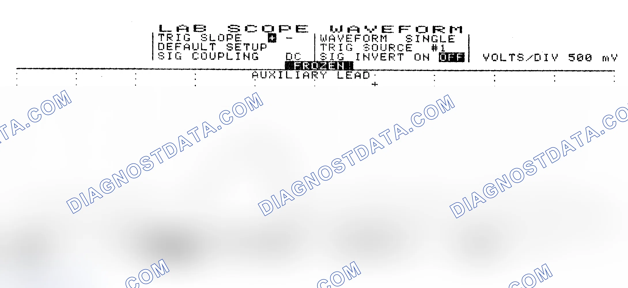 Scheme 10: Single Injector w/Excessive Current Flow - Current Pattern